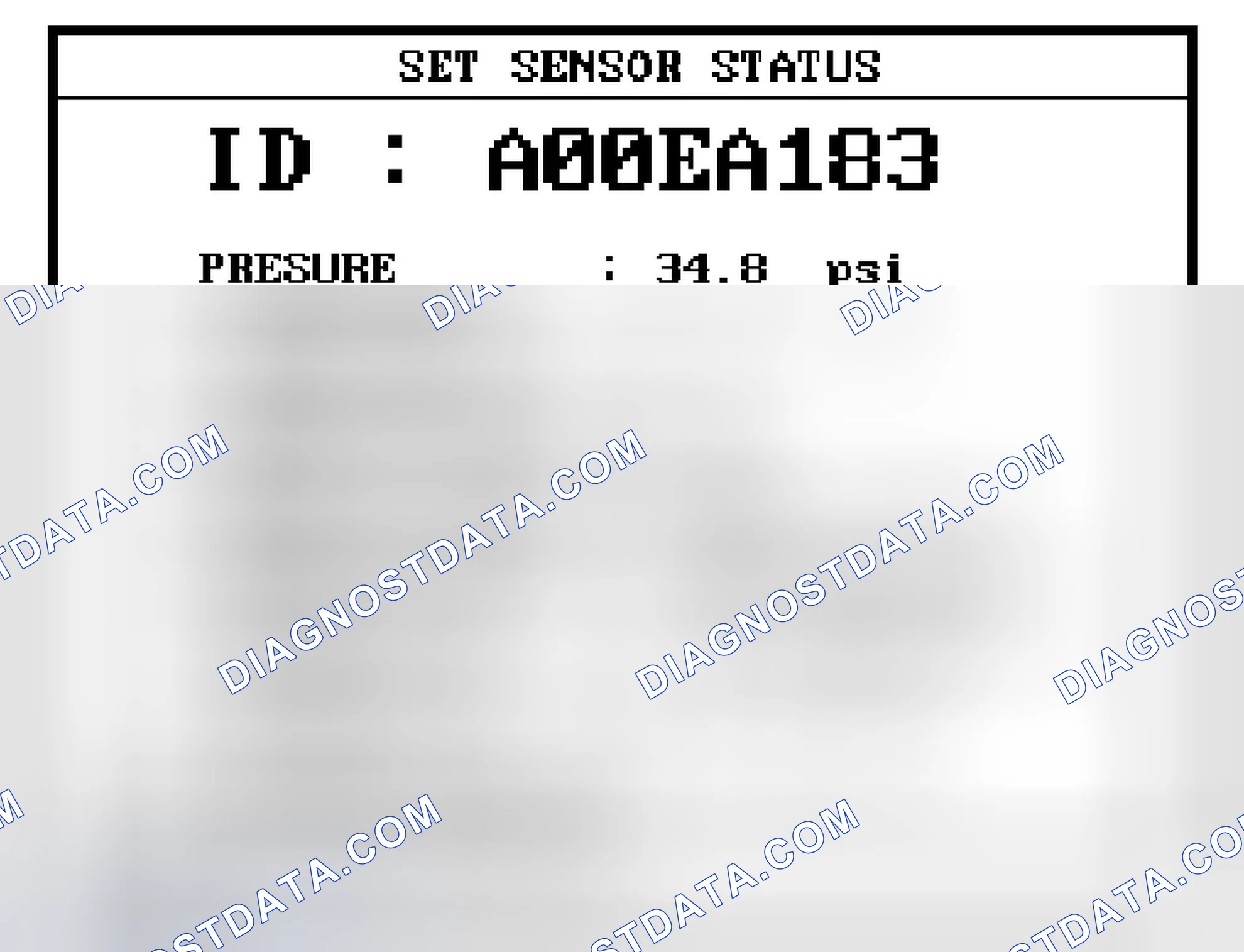 Scheme 1: TPMS RESET - PROCEDURE 2