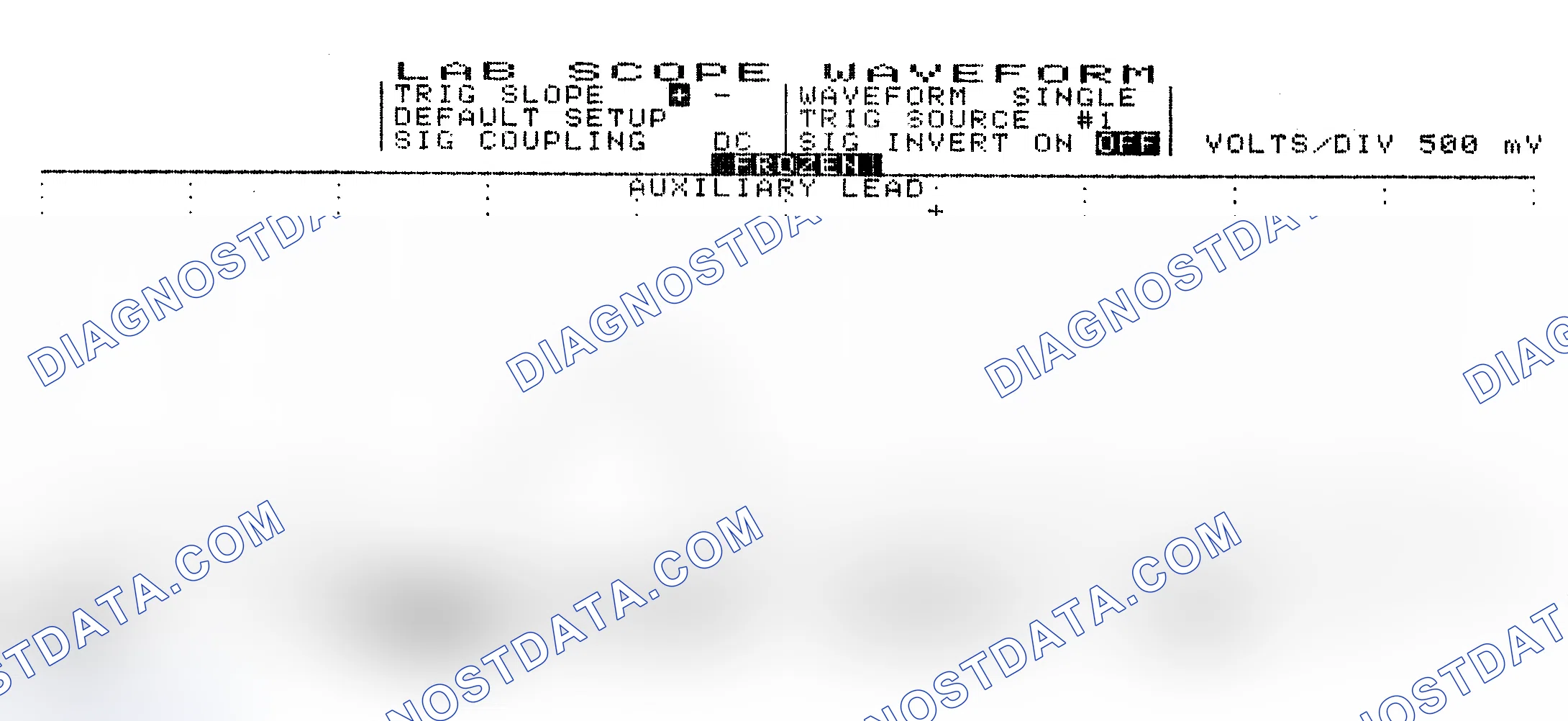 Scheme 10: Single Injector w/Excessive Current Flow - Current Pattern