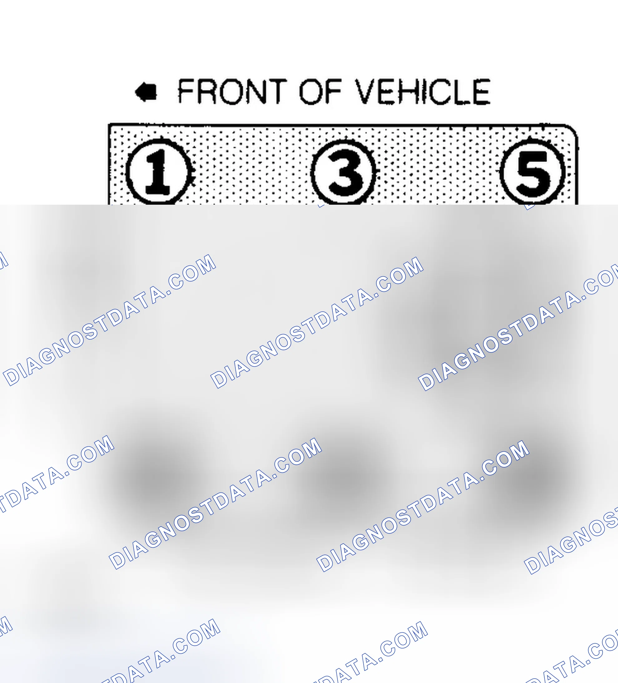 Scheme 3: Firing Order & Timing Marks (3.1L)