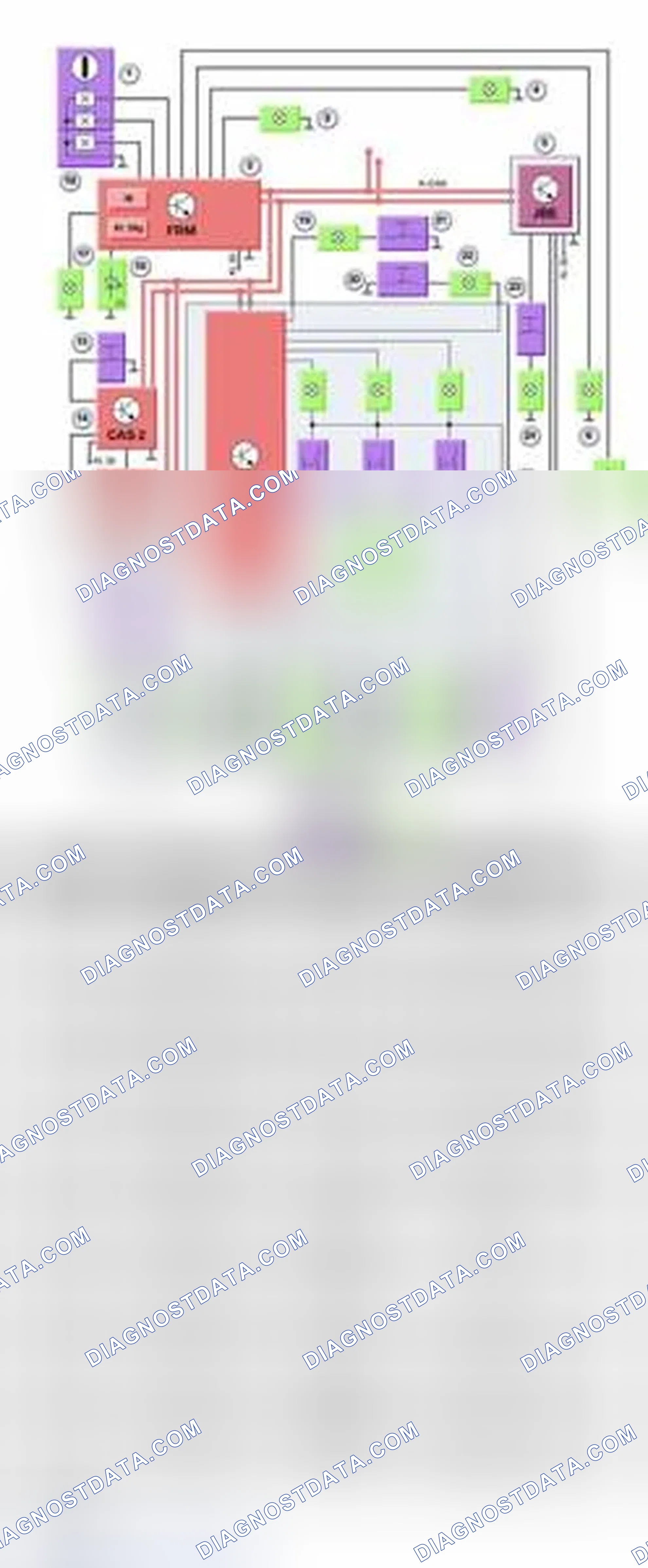 Scheme 245: Interior Lighting - Circuit Diagram (Option)
