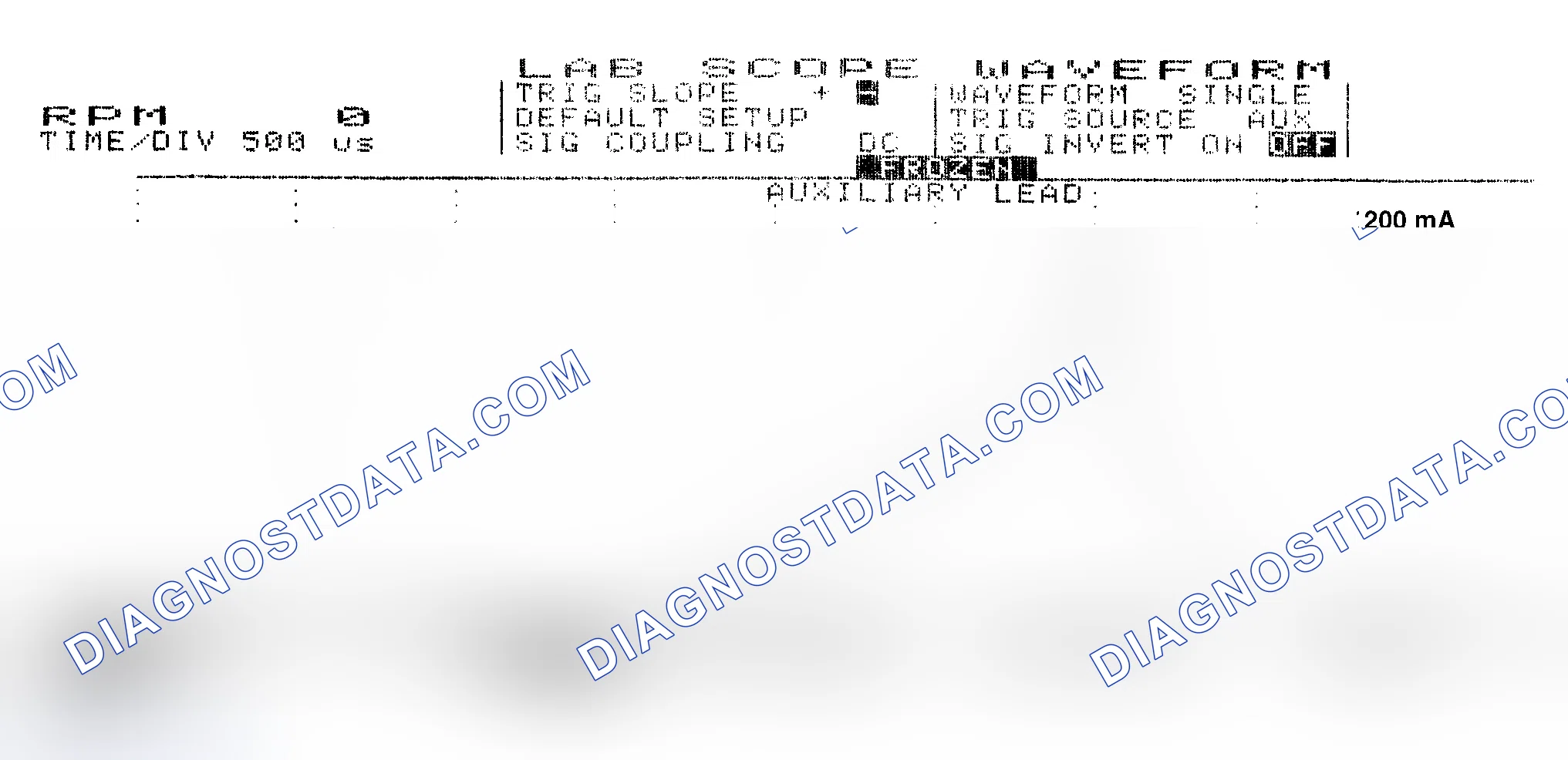 Scheme 17: Single Injector w/Normal Current Flow - Current Pattern