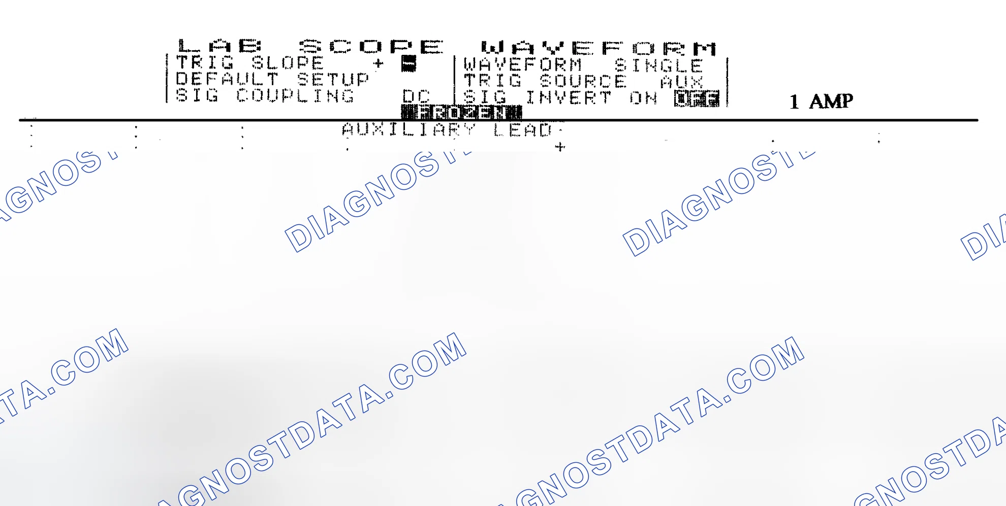 Scheme 20: Single Injector w/Normal Current Flow - Current Pattern