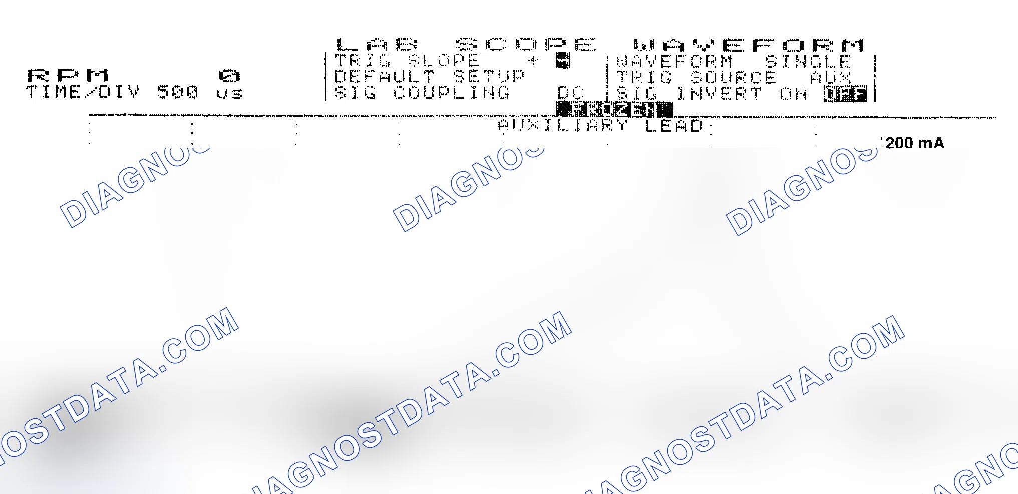 Scheme 17: Single Injector w/Normal Current Flow - Current Pattern