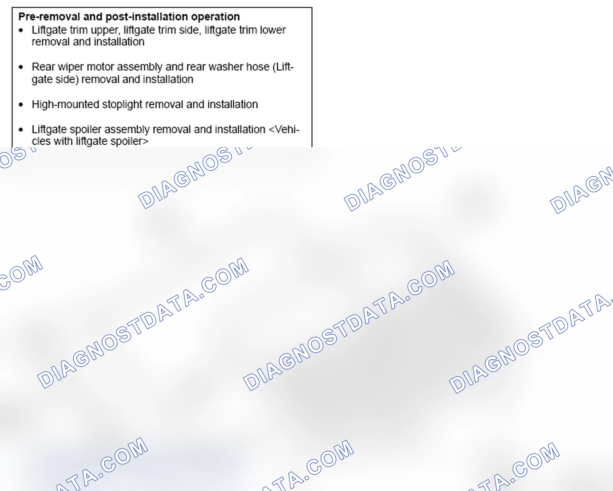 Scheme 18: REMOVAL AND INSTALLATION