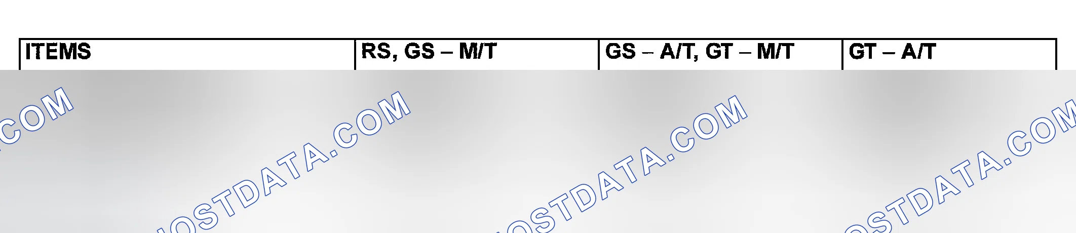 Scheme 1: GENERAL SPECIFICATION
