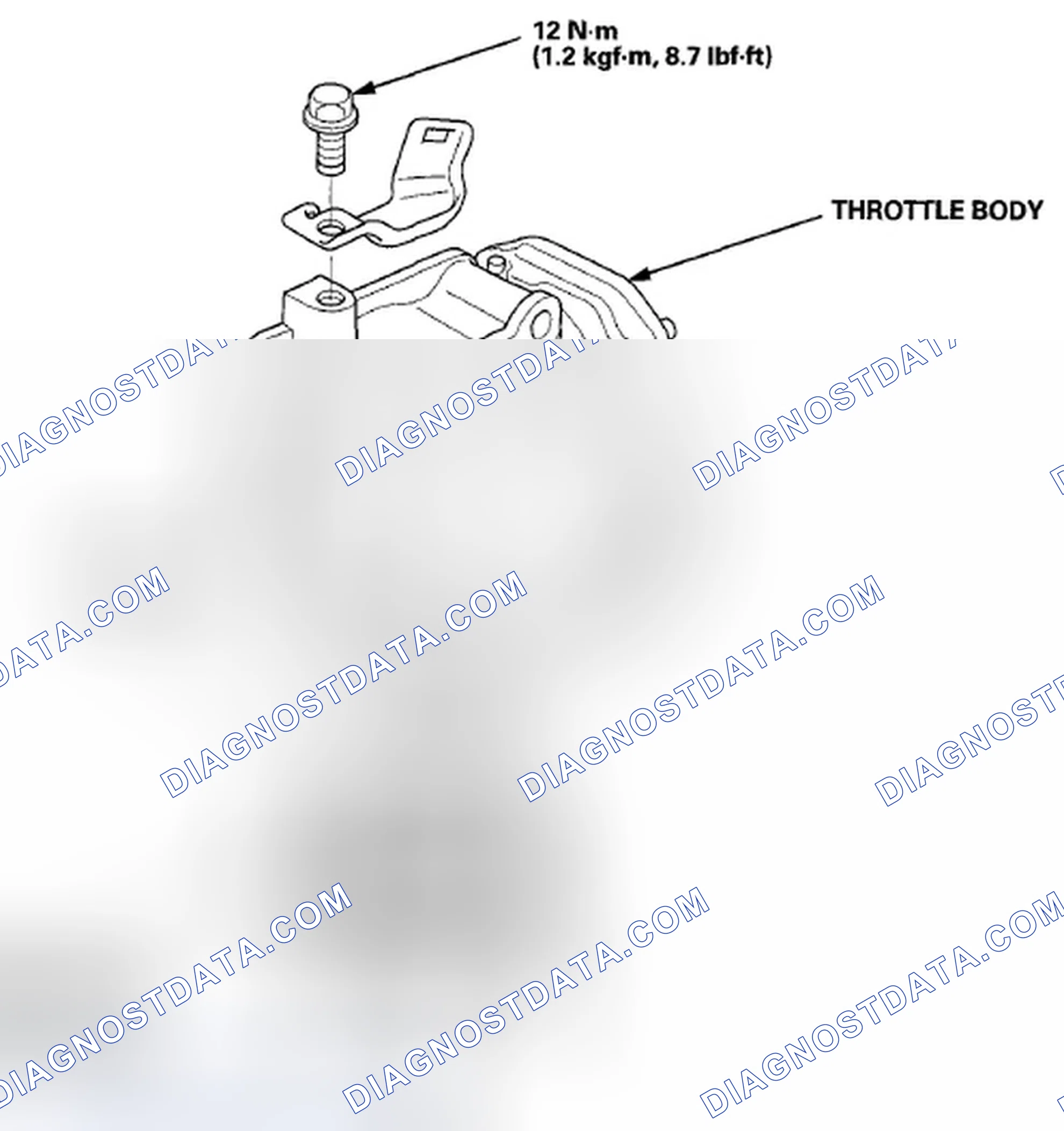 Scheme 751: Throttle Body Disassembly/Reassembly