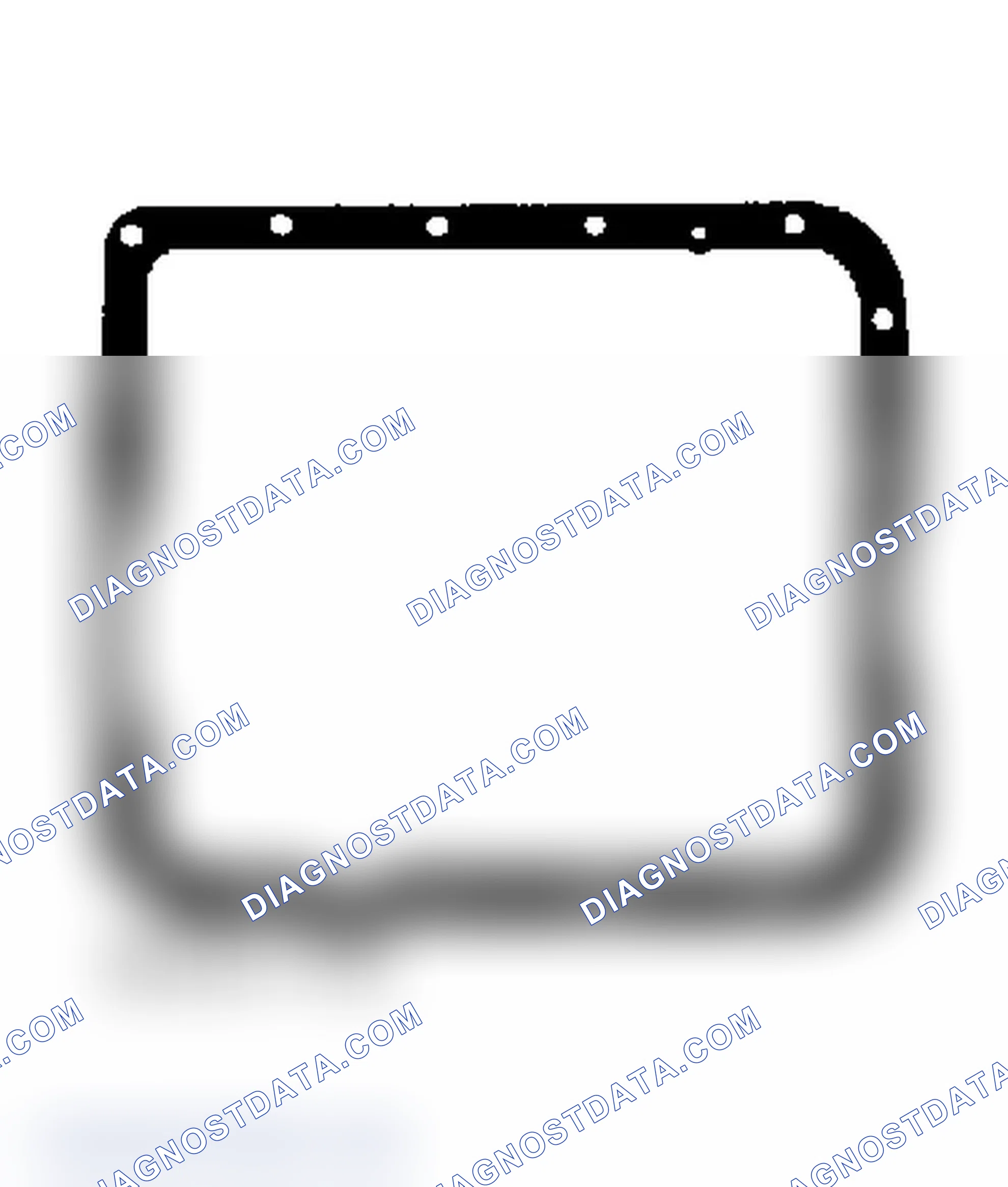 Scheme 355: Hydra-Matic 4L60 Oil Pan Gasket ID
