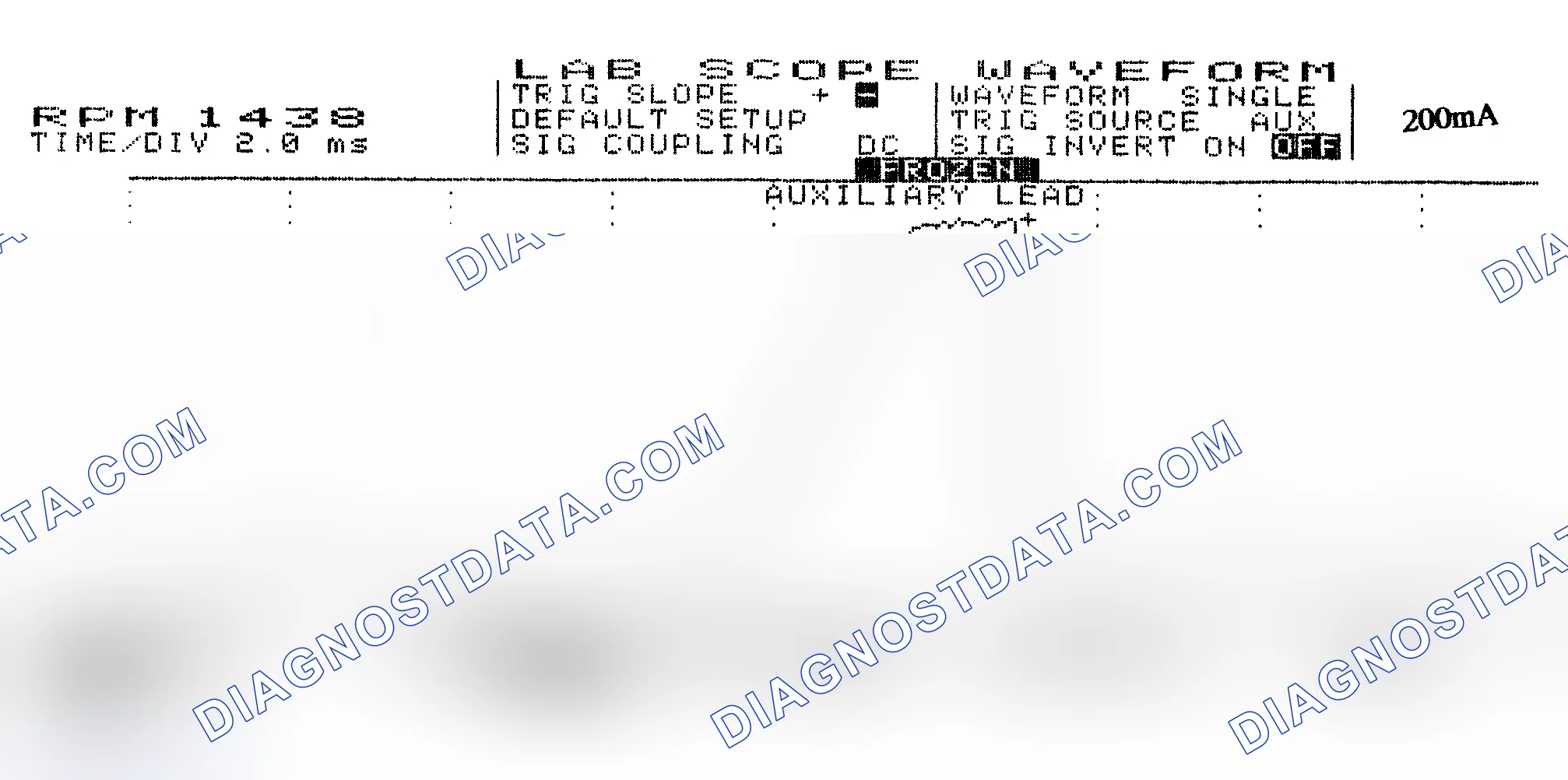 Scheme 15: Single Injector w/Normal Current Flow - Current Pattern