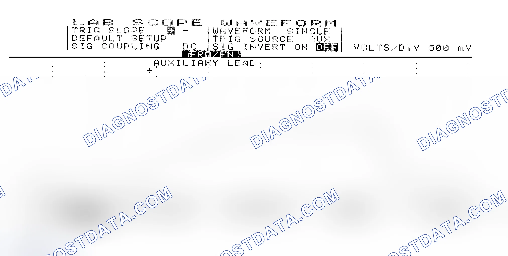 Scheme 14: Single Injector w/Excessive Current Flow - Current Pattern