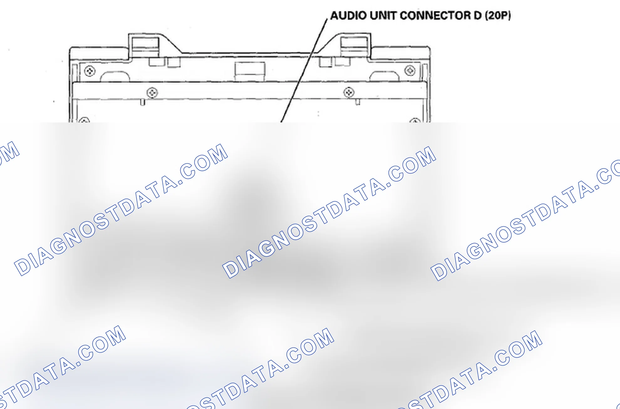 Scheme 24: Audio Unit Connector for Inputs and Outputs (without navigation)