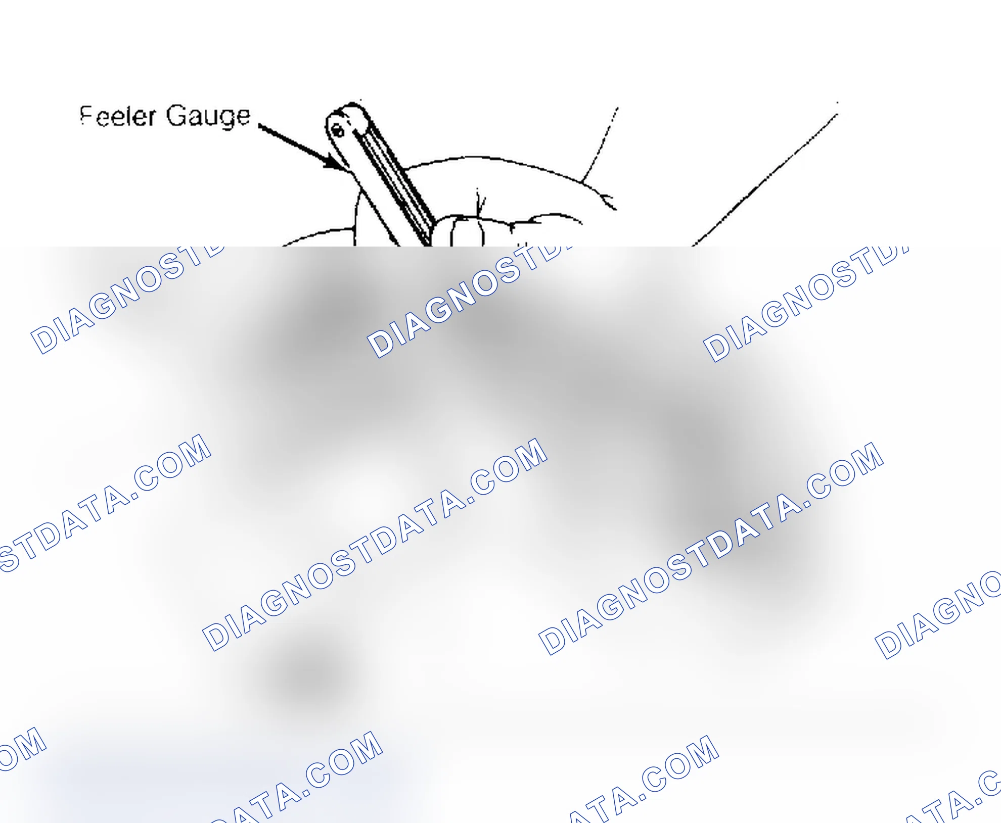 Scheme 49: Checking Crankshaft End Play End play should not exceed .002-.006" (.05-.15 mm).