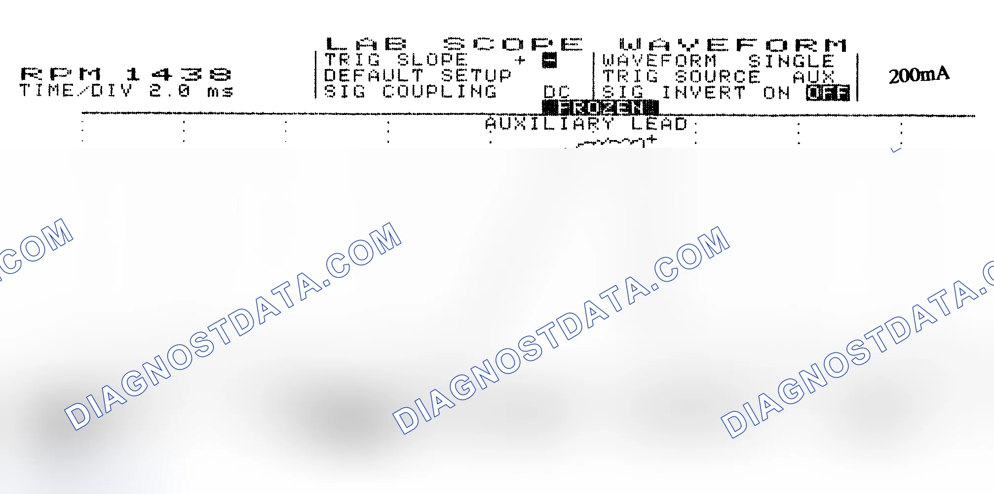 Scheme 15: Single Injector w/Normal Current Flow - Current Pattern