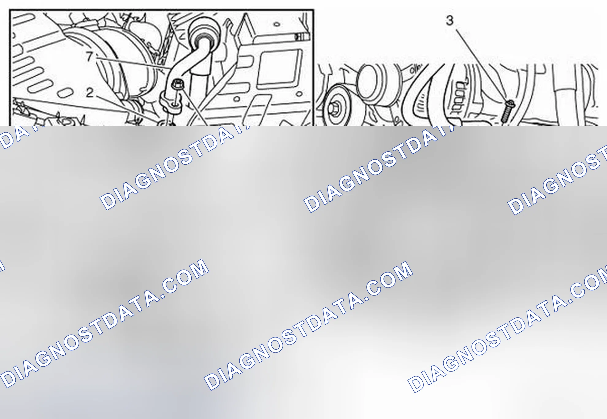 Scheme 85: Air Conditioning Compressor and Condenser Hose Replacement (LAU/A28NER)