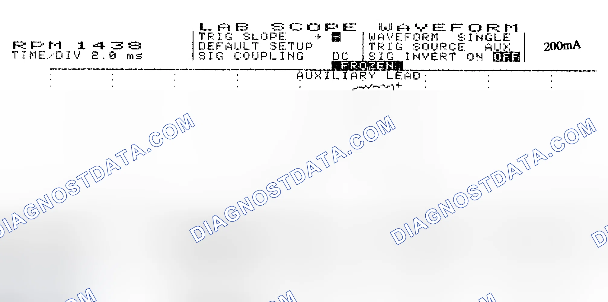 Scheme 15: Single Injector w/Normal Current Flow - Current Pattern