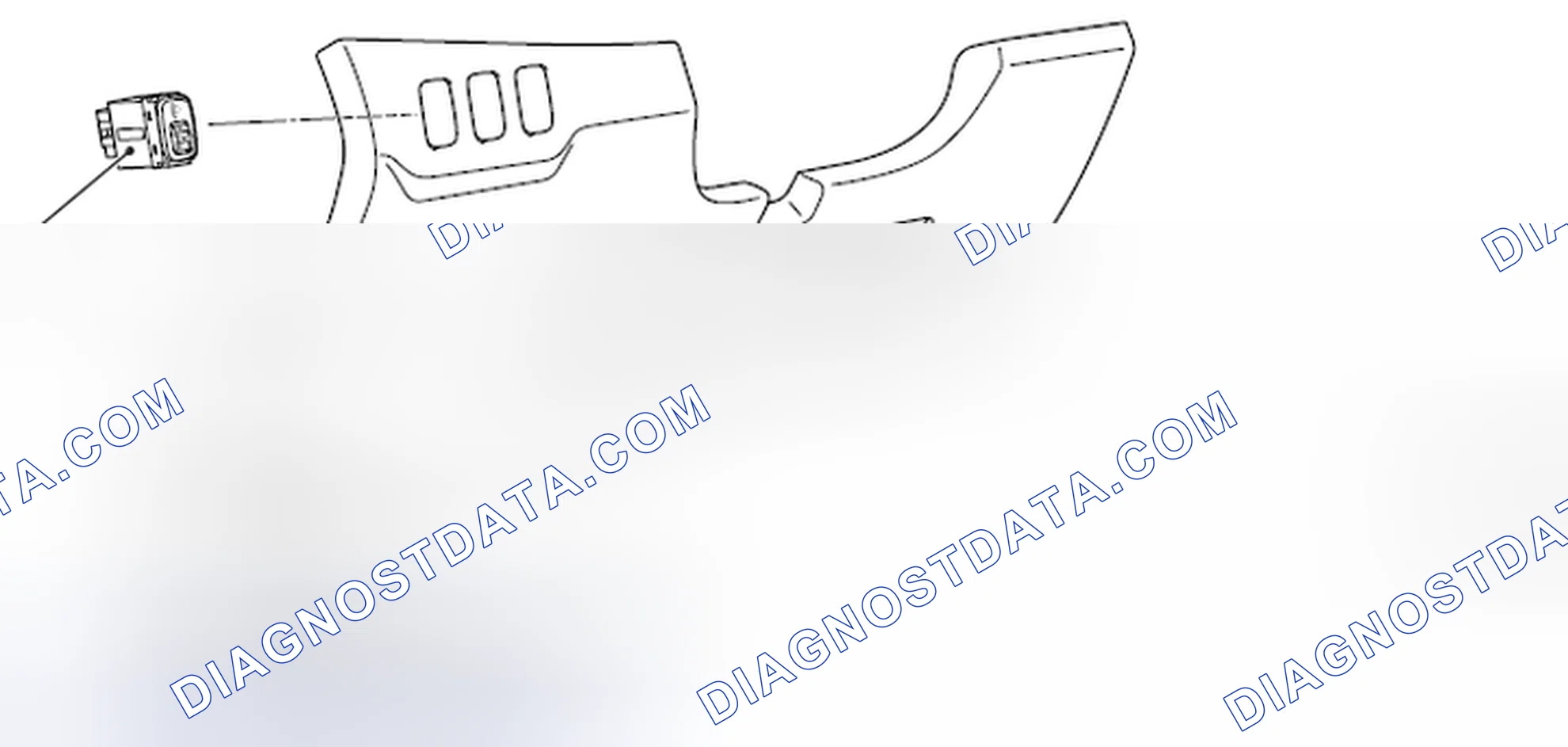 Scheme 53: HEADLIGHT LEVELING SWITCH REMOVAL AND INSTALLATION