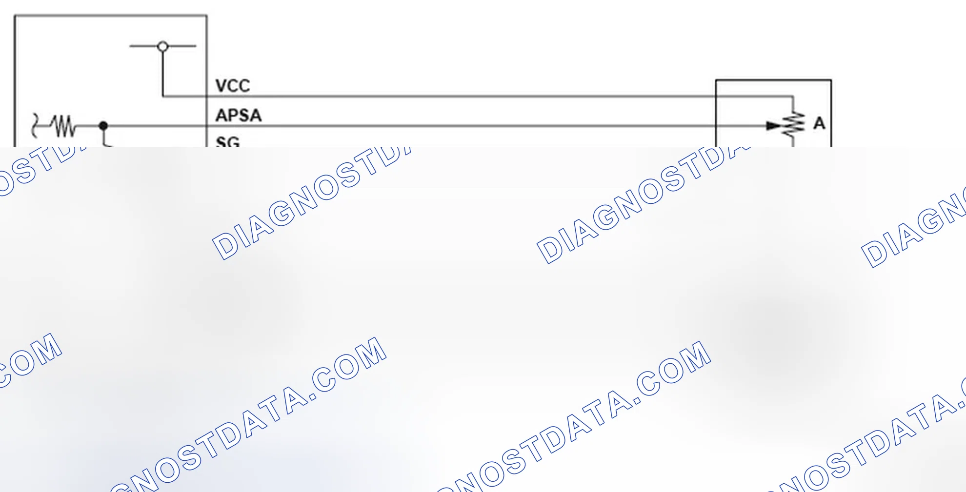 Scheme 226: Accelerator Pedal Position (APP) Sensor A (Throttle Position (TP) Sensor D) Circuit Diagram