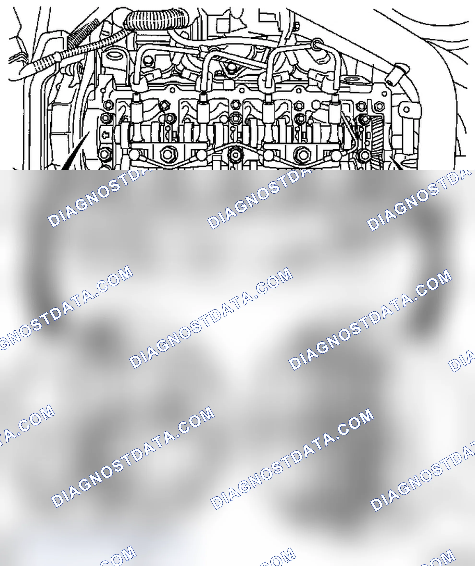 Repair Engine Using an Engine Short Block (Y 17 DT)