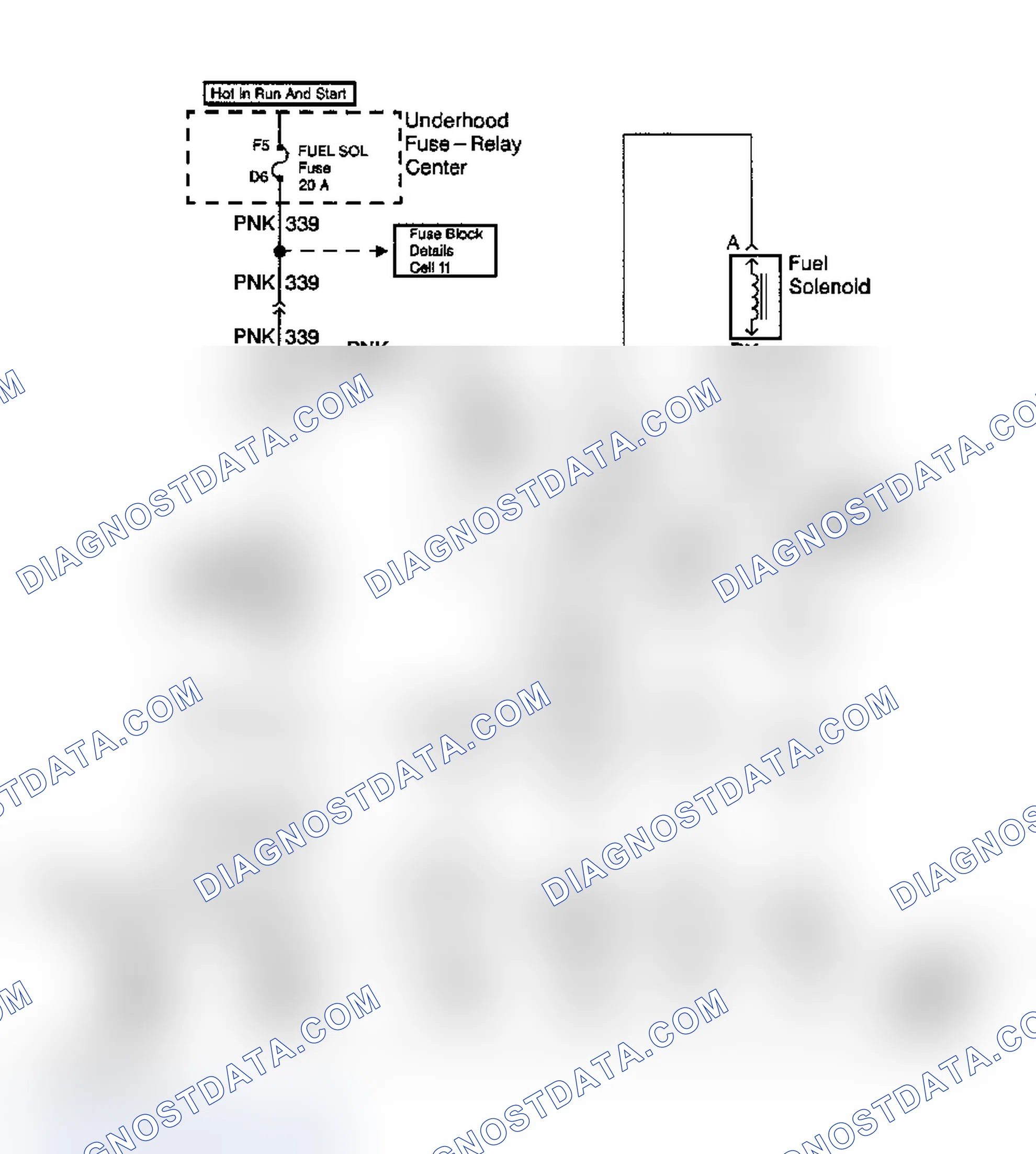 Scheme 28: Engine Shutoff Solenoid Control Circuit Diagram