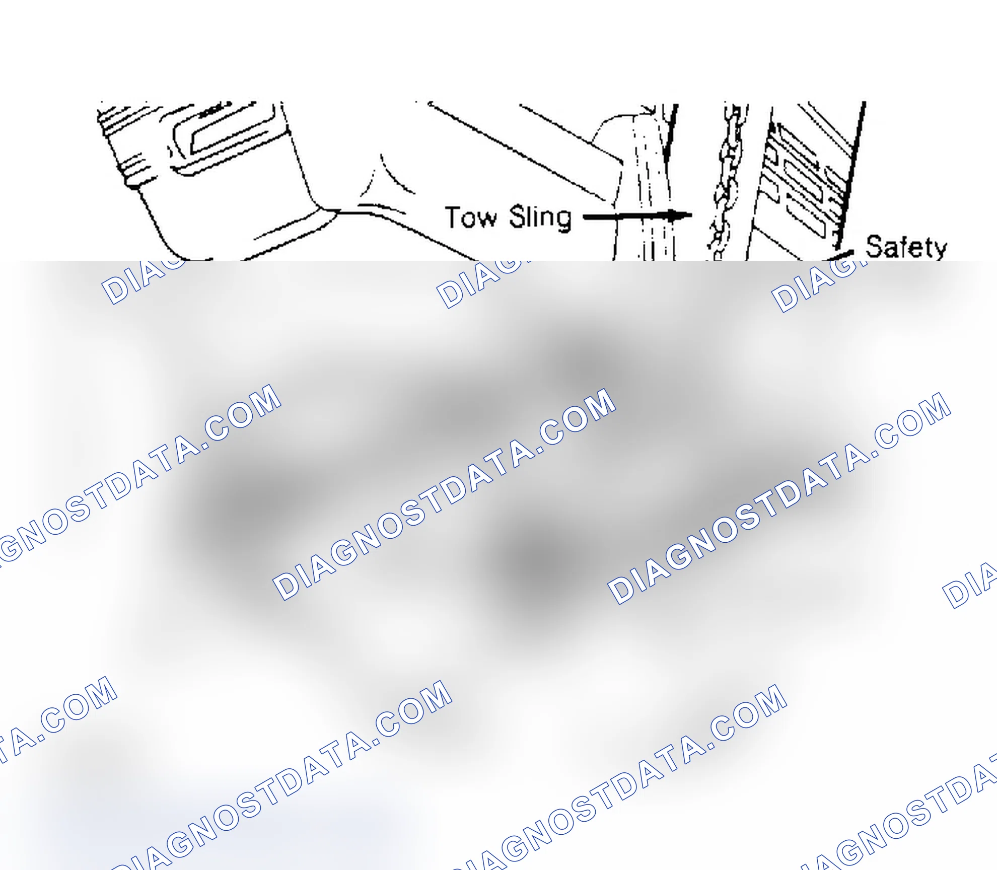 Scheme 13: Front Towing Hookup (Typical 4WD)