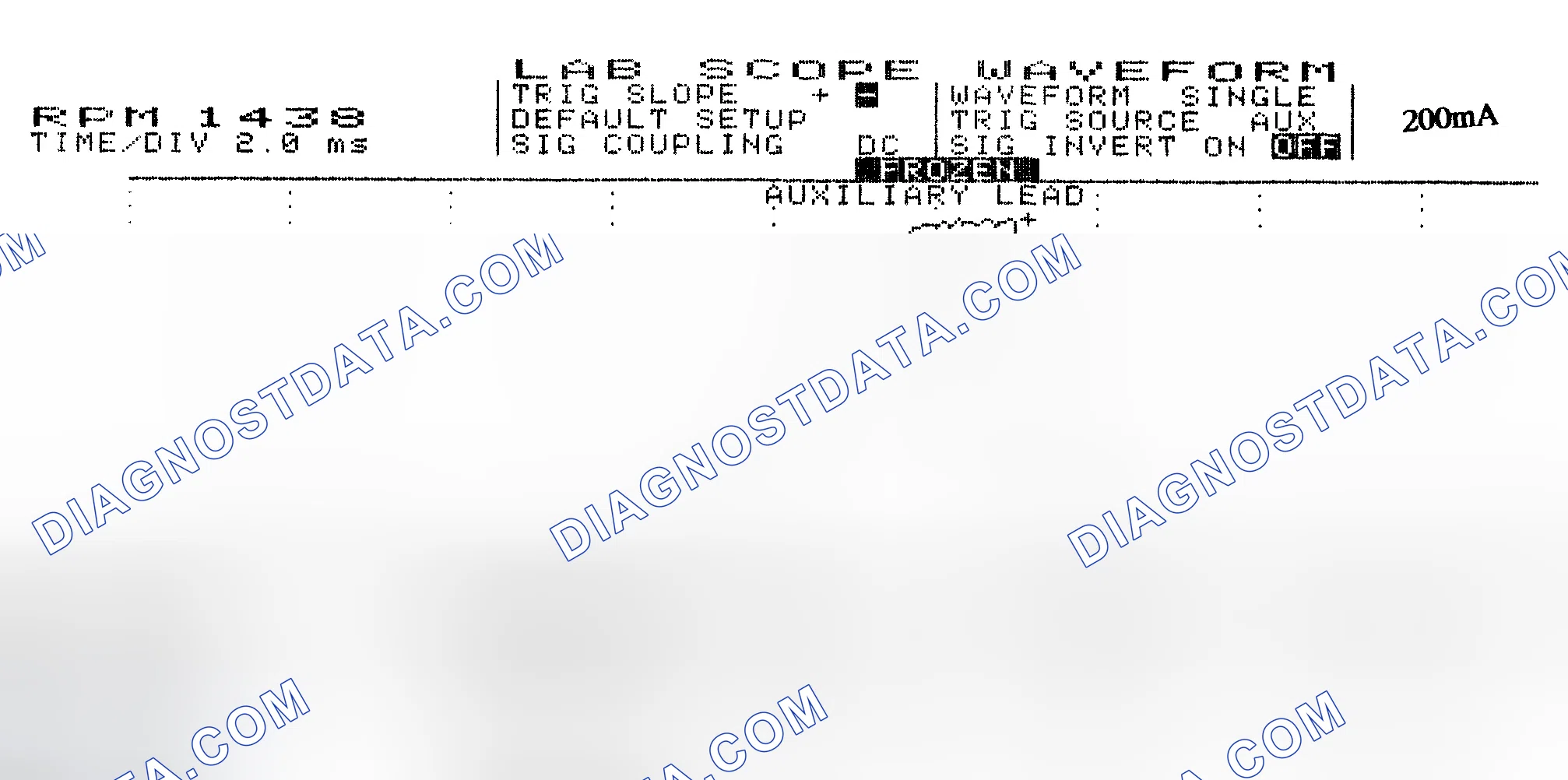 Scheme 15: Single Injector w/Normal Current Flow - Current Pattern