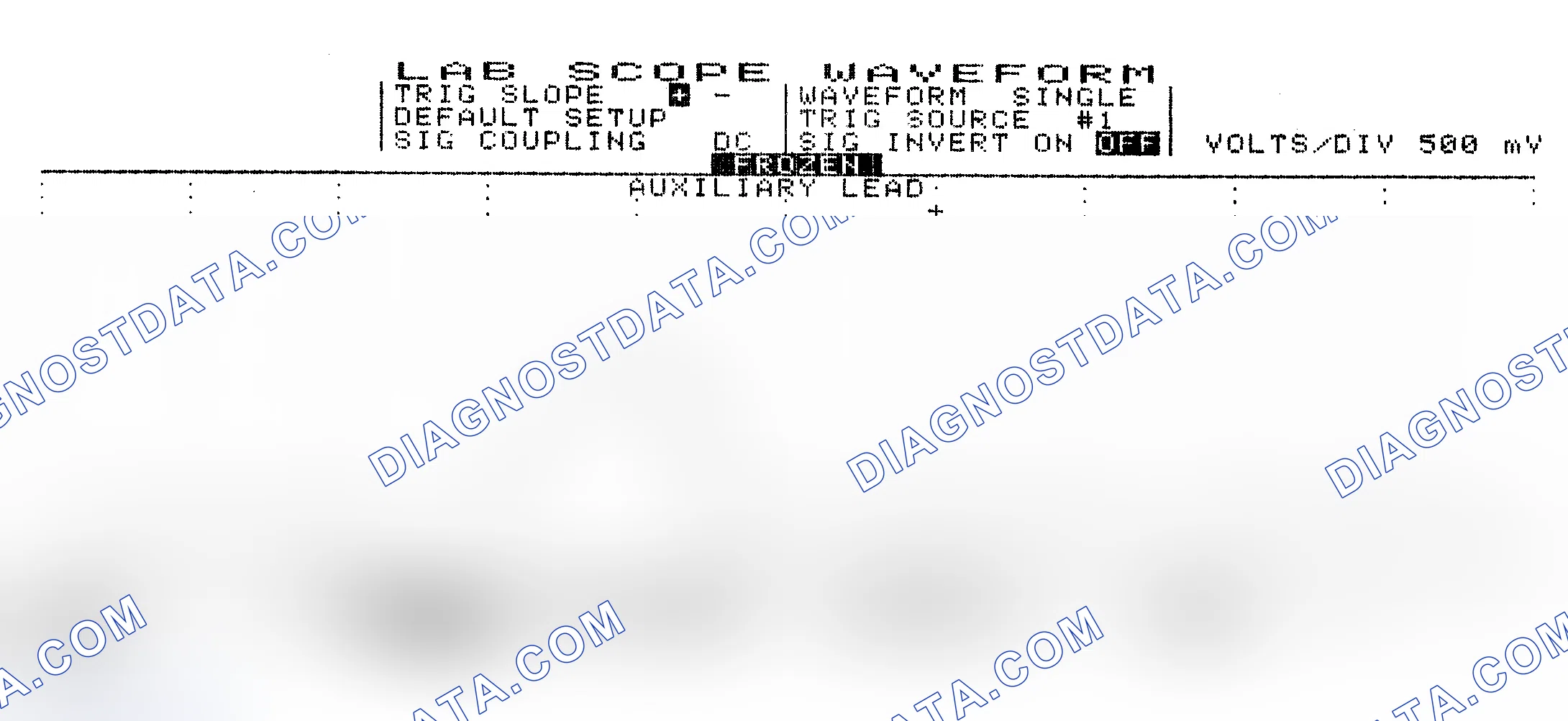 Scheme 10: Single Injector w/Excessive Current Flow - Current Pattern