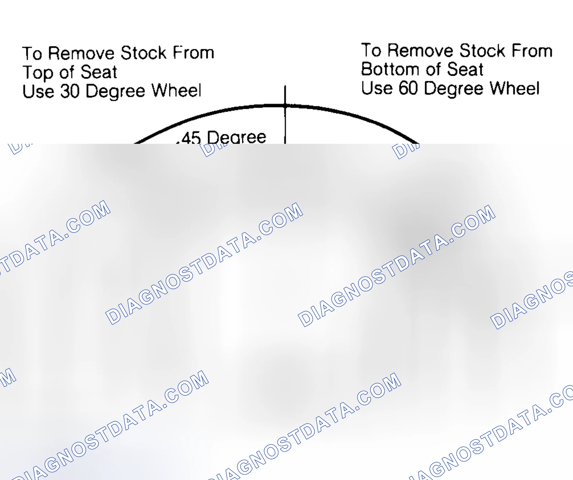 Scheme 19: Adjusting Valve Seat Width