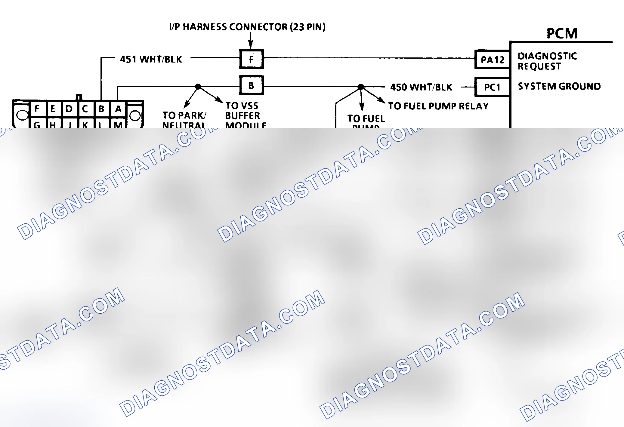 Scheme 312: Diagnostic System Check Schematic ("C" & "K" Series)