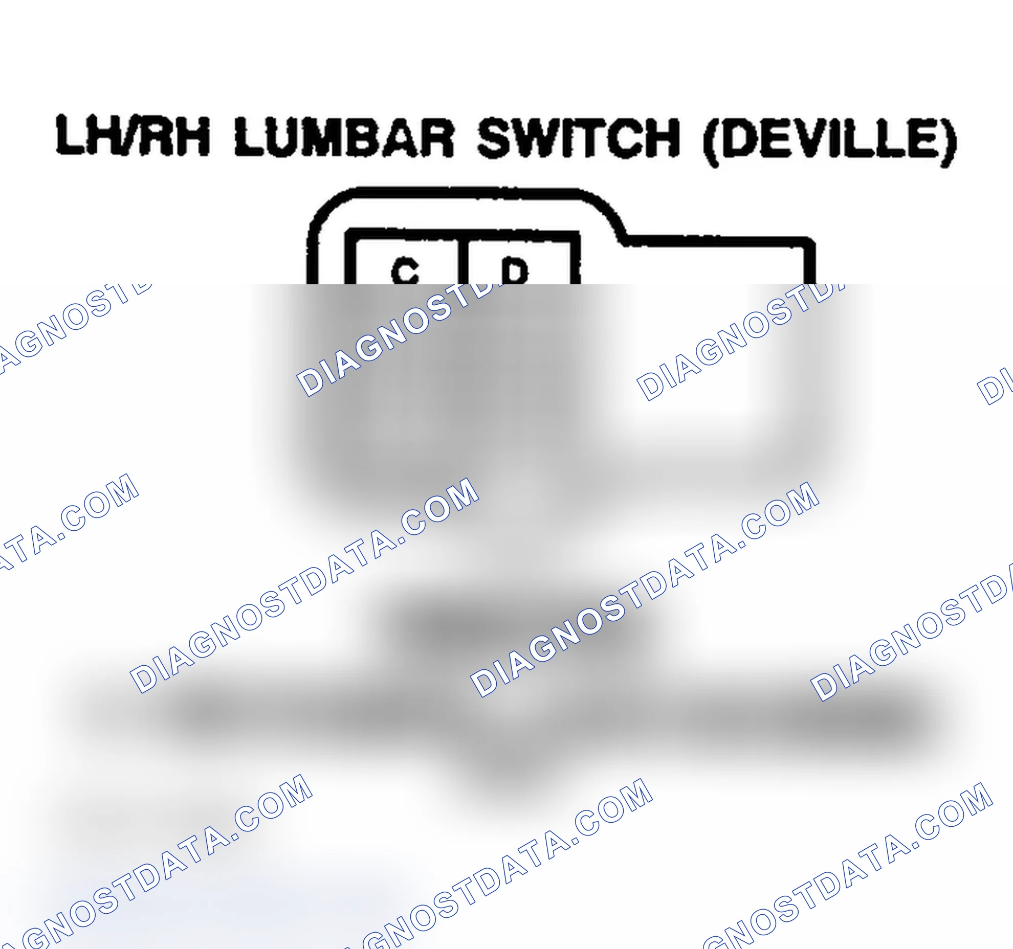 Scheme 161: LUMBAR SWITCH - LEFT & RIGHT-HAND (DEVILLE)
