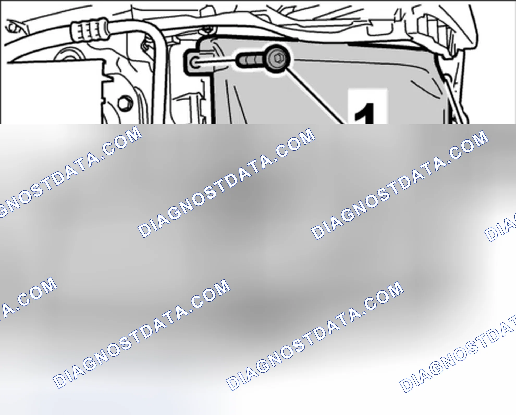 Scheme 10: Removing air guide for side radiator