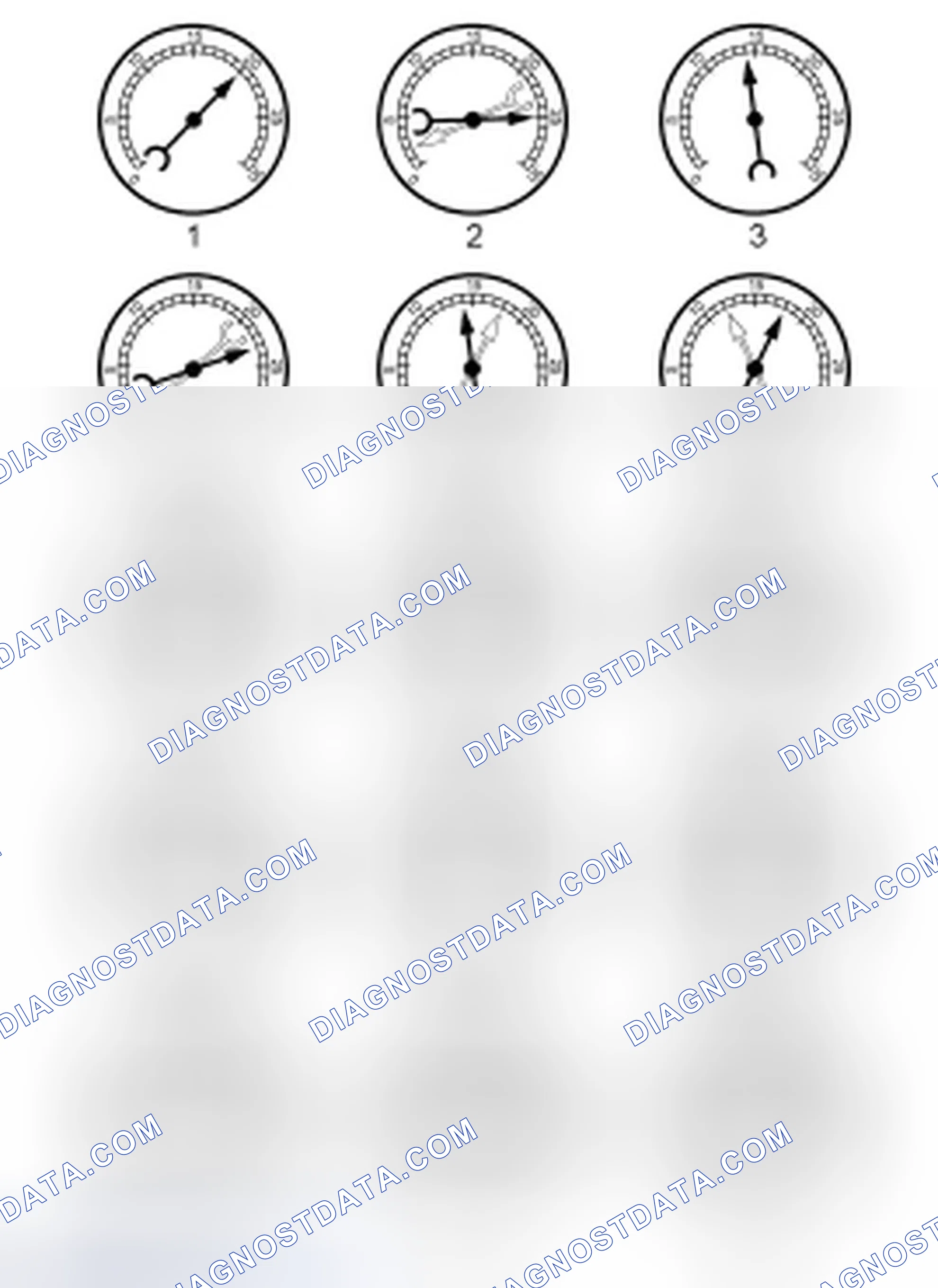 Scheme 86: Intake Manifold Vacuum Test - Interpreting Vacuum Gauge Readings