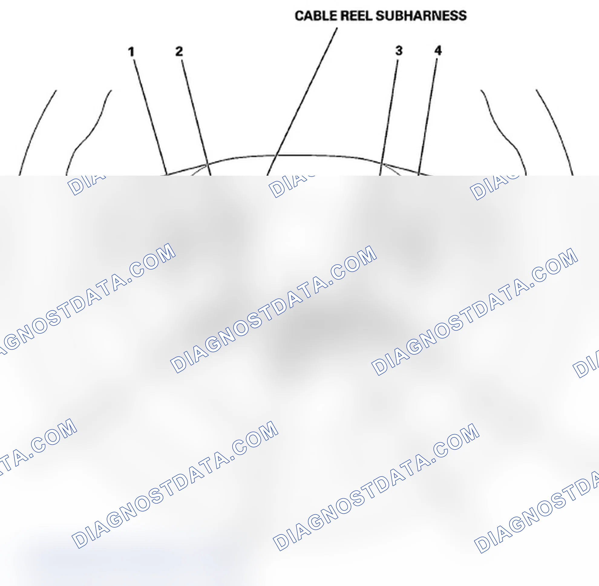 Scheme 45: Identifying Front Passenger Seat And ODS Unit Harness