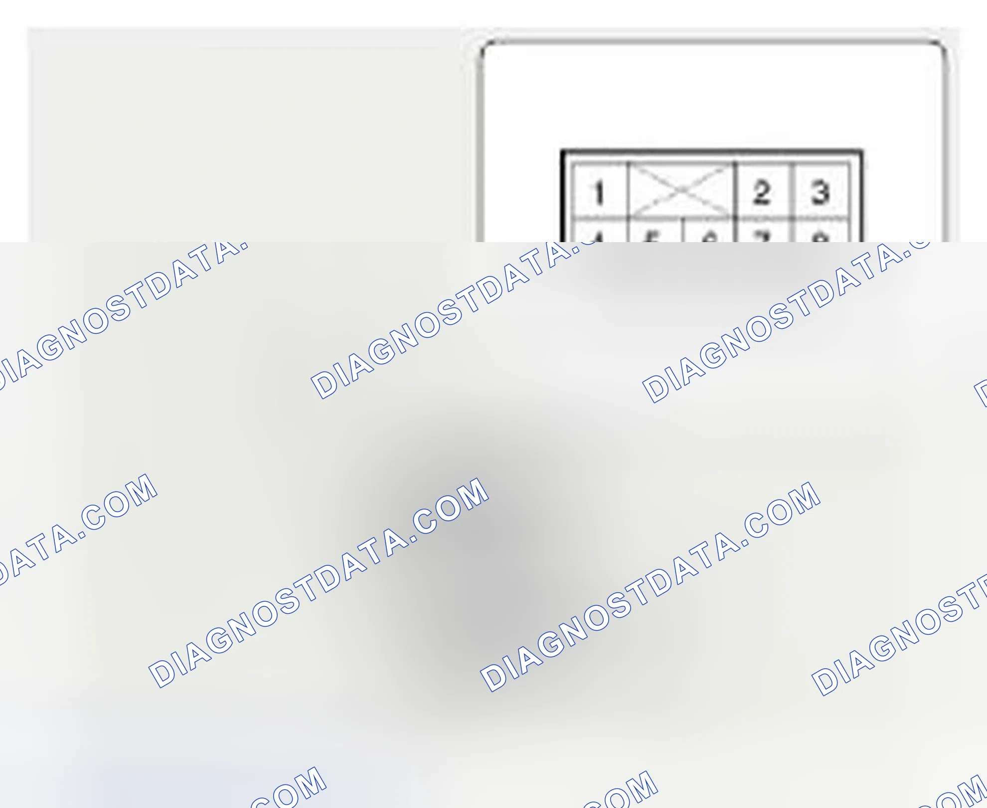 Scheme 21: Rear Power Window Switch Inspection