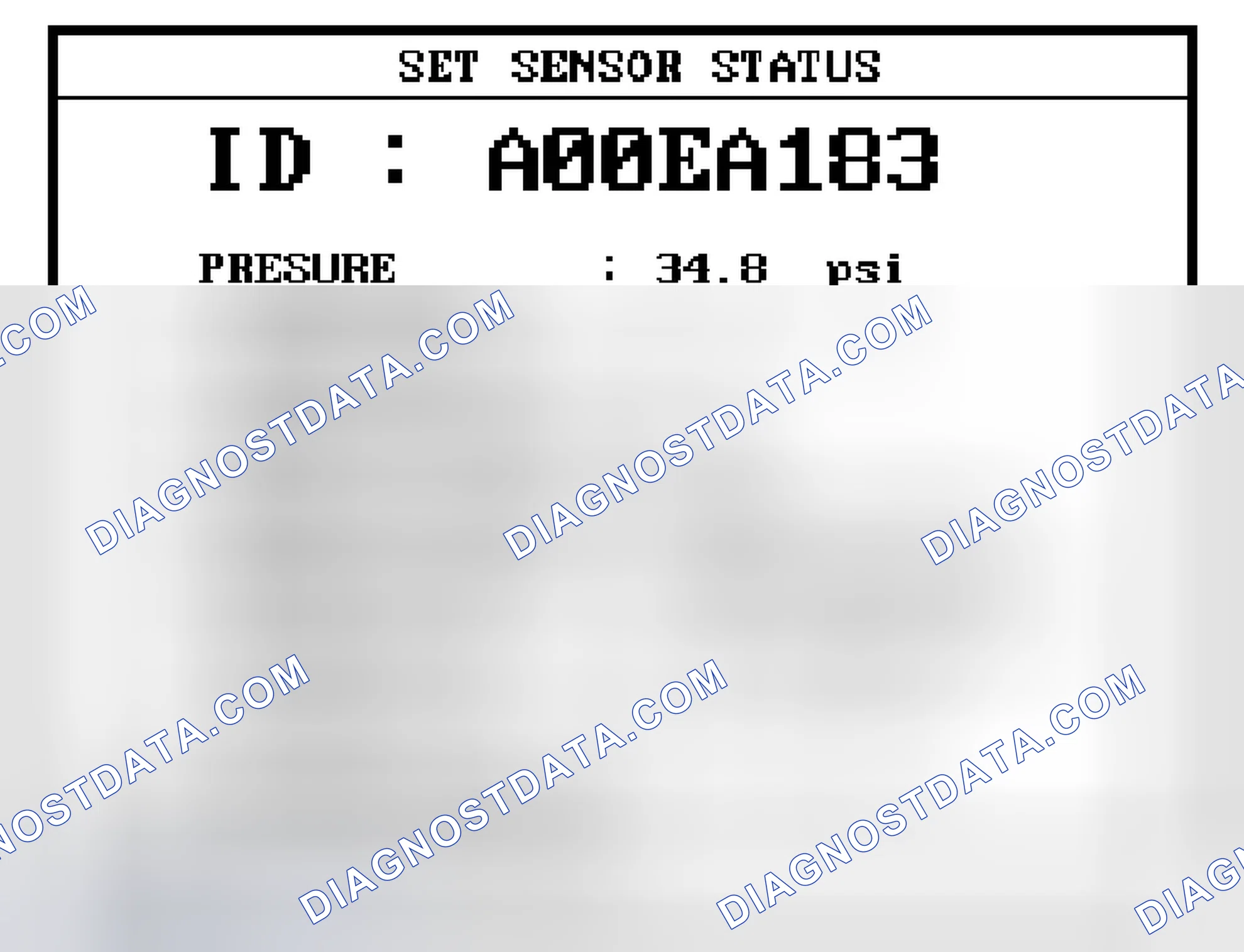 Scheme 6: TPMS RESET - PROCEDURE 2