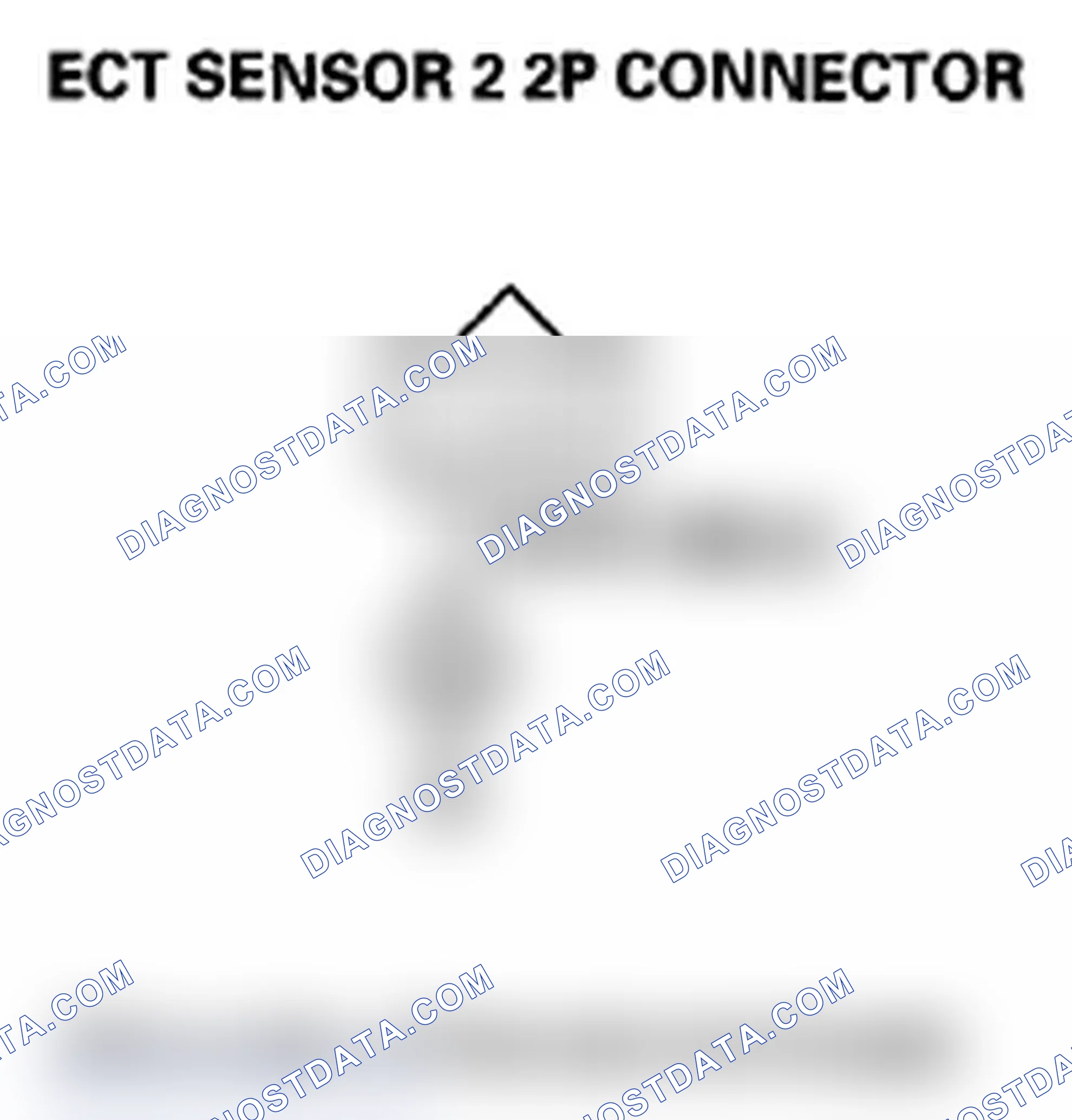 Scheme 105: DTC P2184: ECT Sensor 2 Circuit Low Voltage