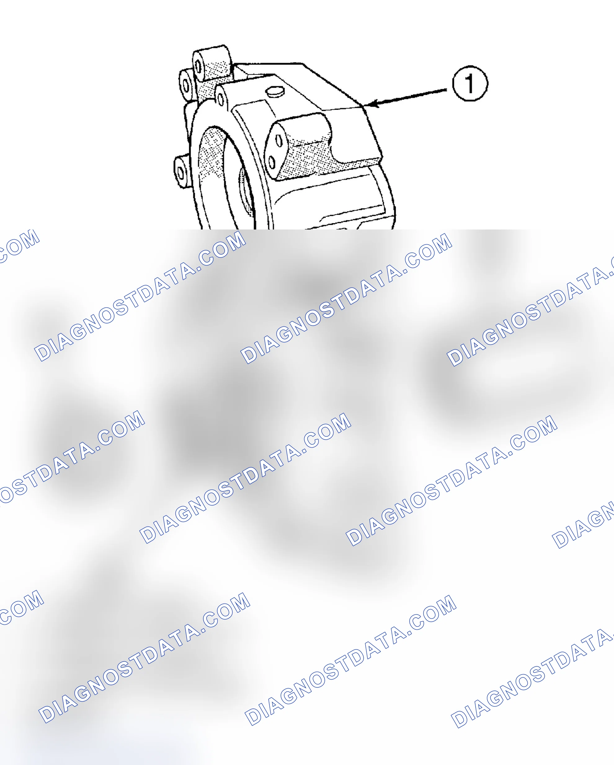 Scheme 73: INSTALLATION-FRONT OIL SEAL - FRONT COVER REMOVED