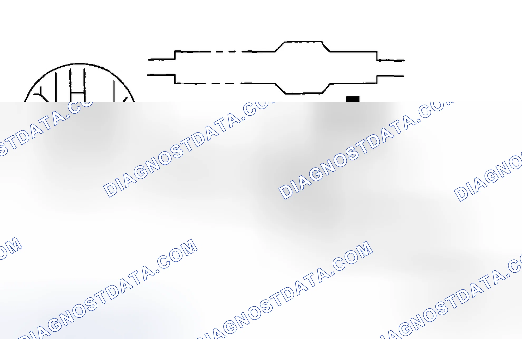 Scheme 281: Selector Cable Installation Note (FS5A-EL automatic transaxle models)