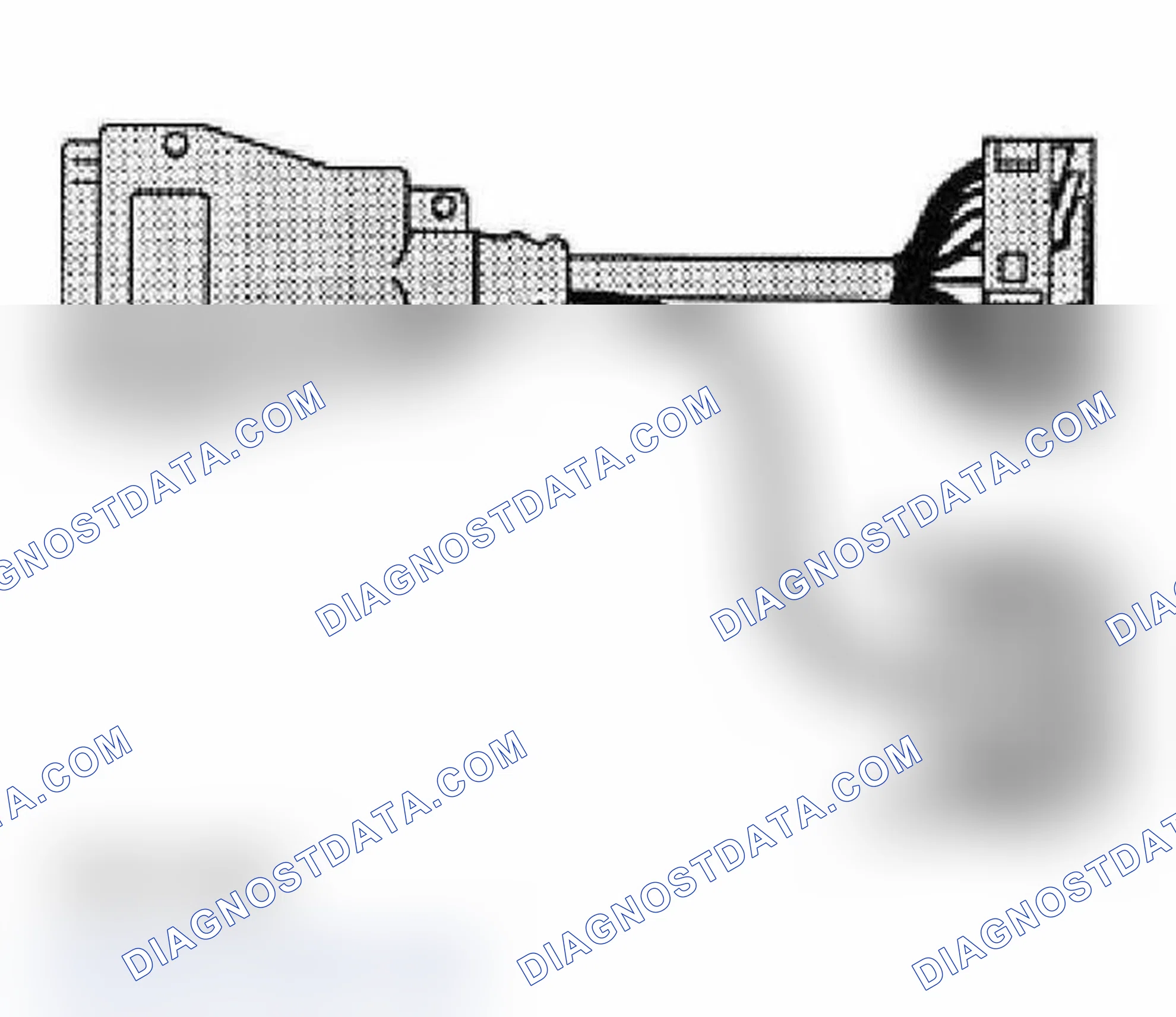 Scheme 24: 61 4 450 20-pin V-adapter lead (D 2.5), black