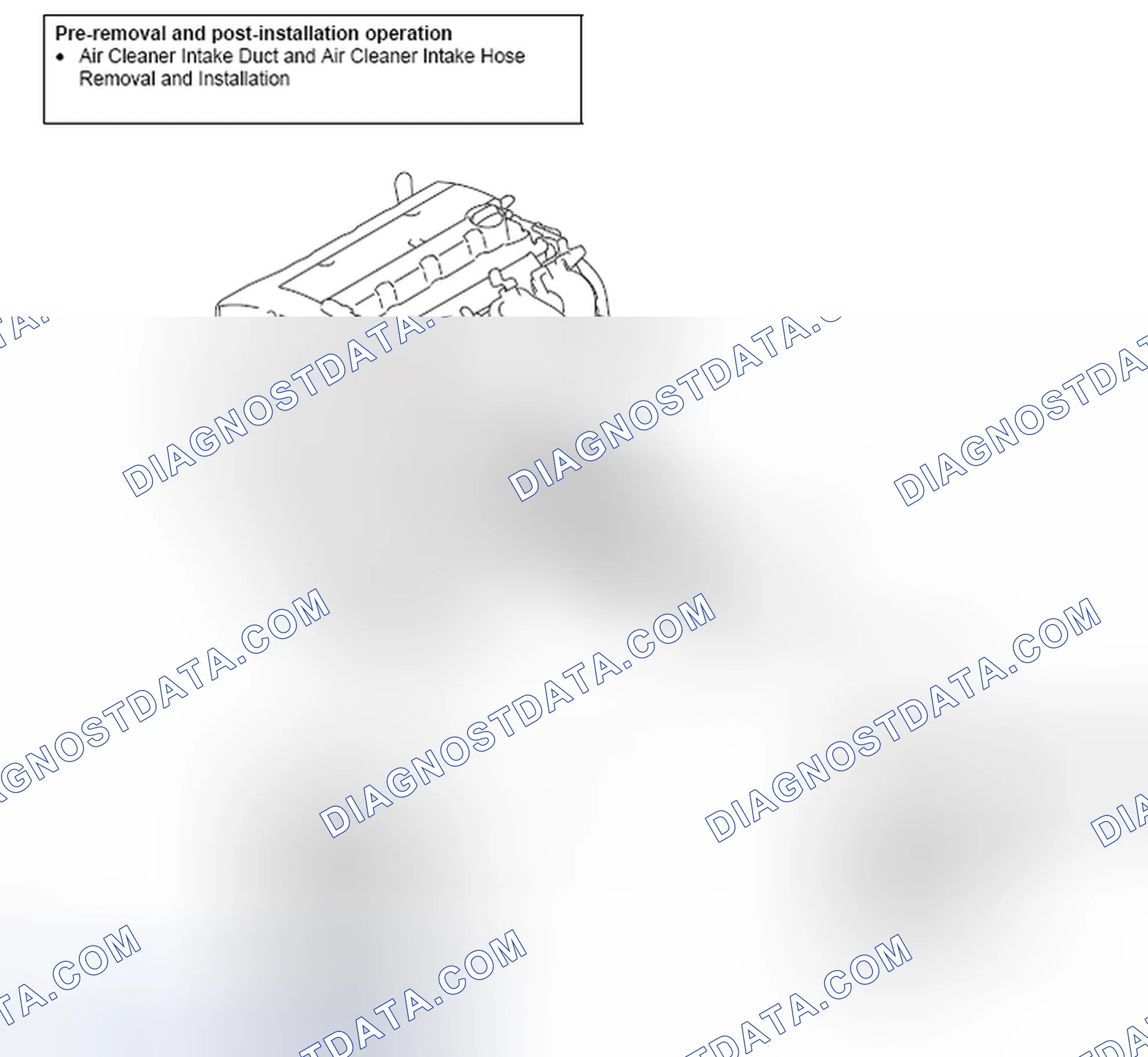 Scheme 19: REMOVAL AND INSTALLATION - 2.0L ENGINE NON-TURBO, 2.4L ENGINE