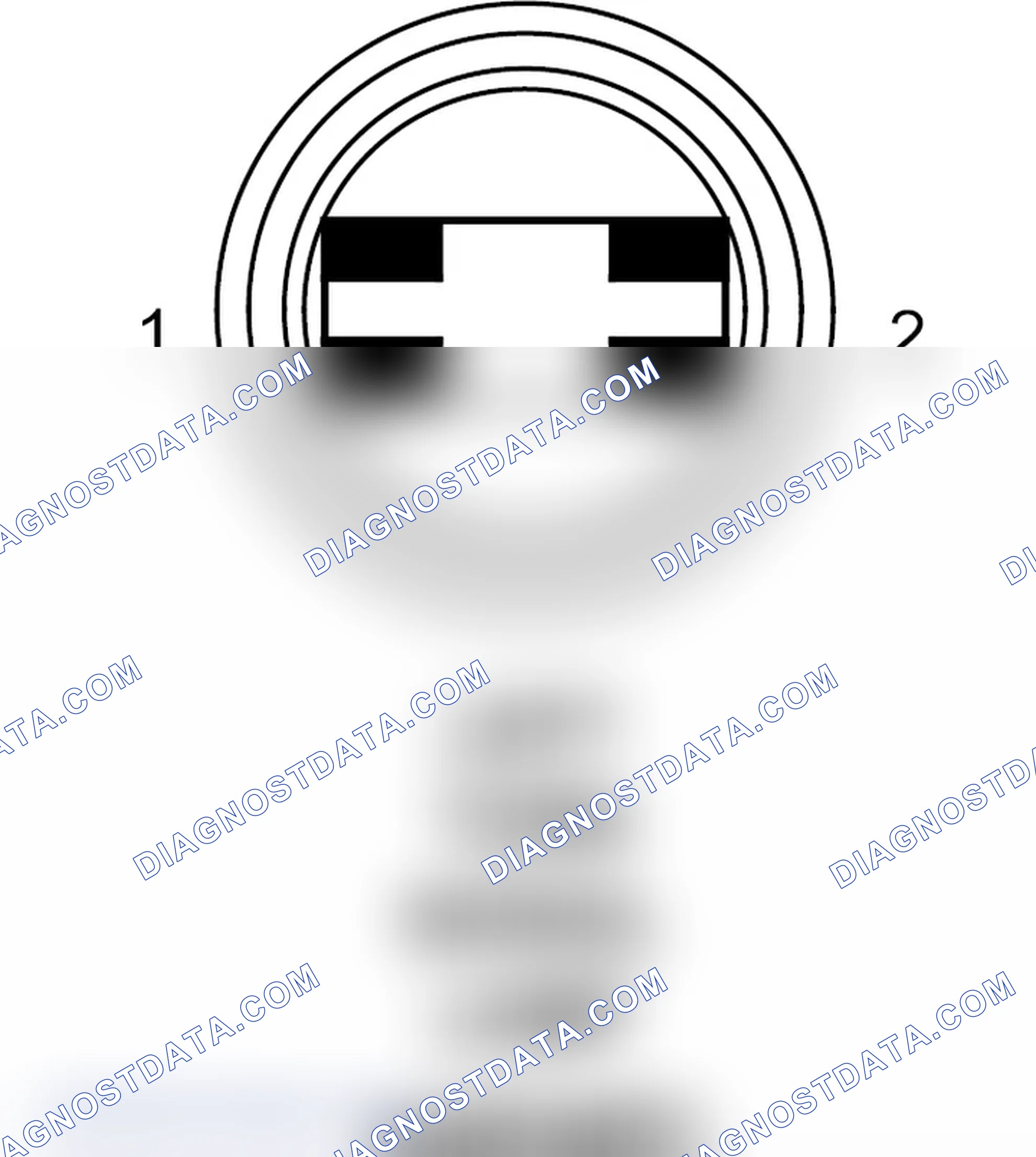 Scheme 168: Left Turn Signal Lamp (Export) Connector End View