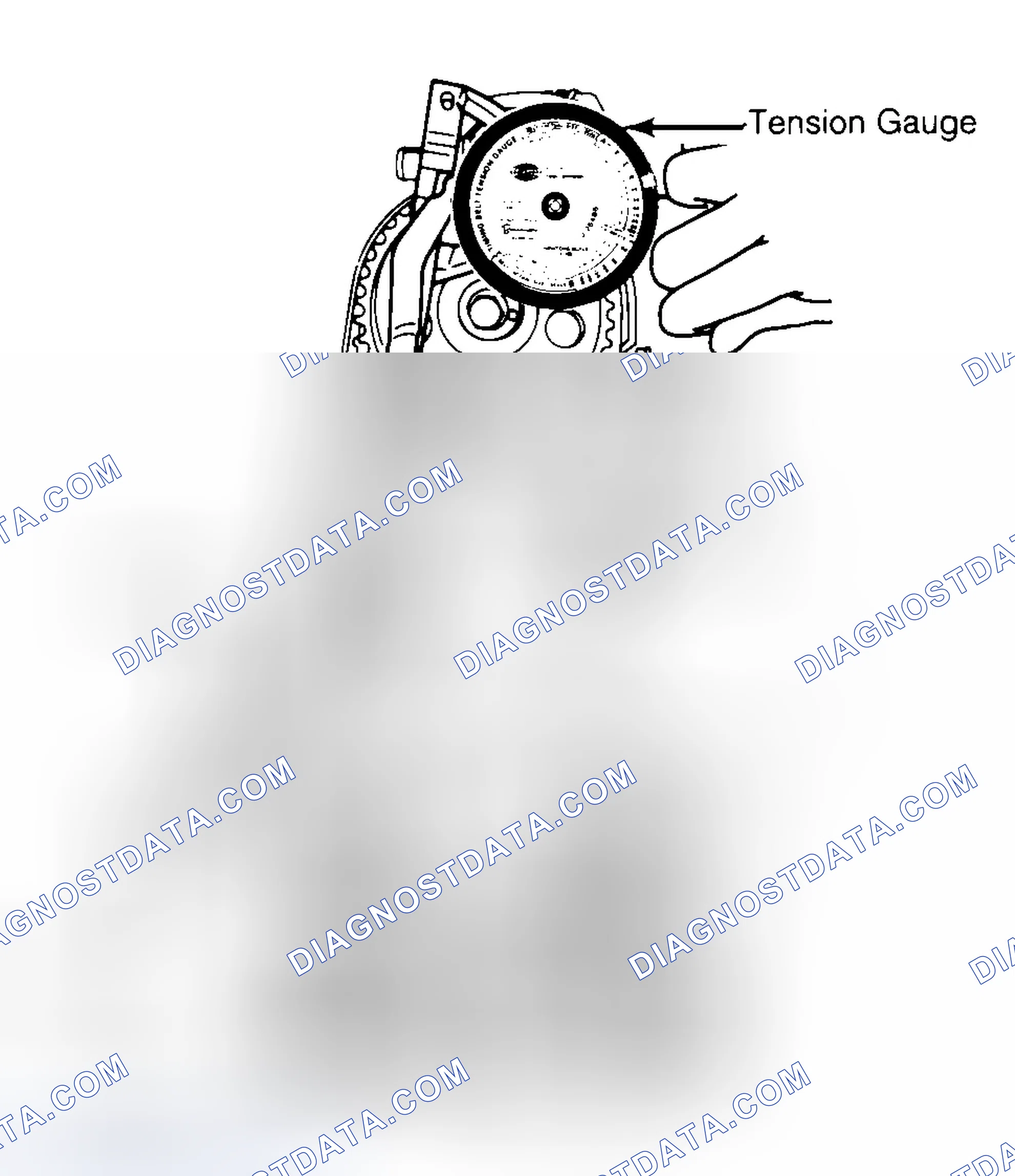 Scheme 3: Adjusting Typical Timing Belt Tension