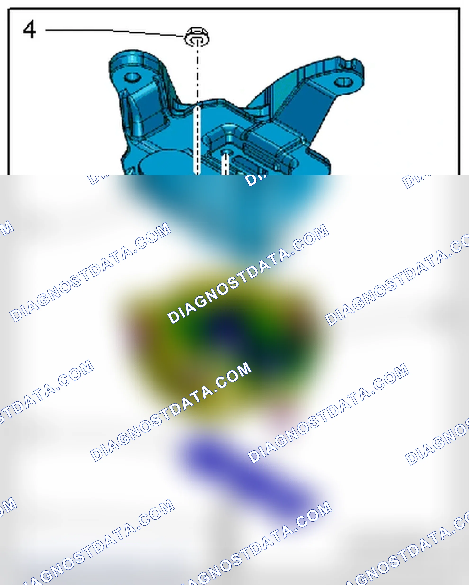 Scheme 409: TRANSMISSION MOUNT