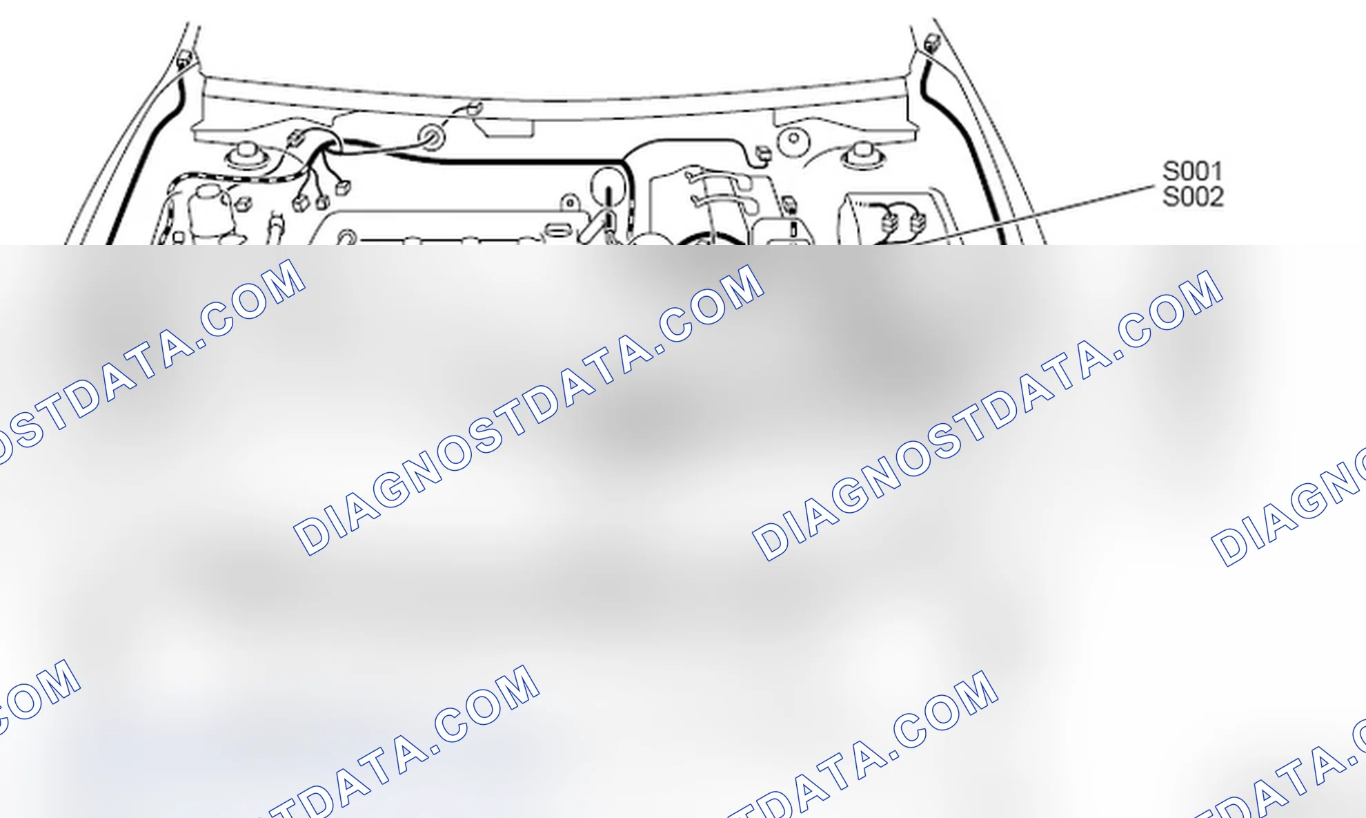 Scheme 542: ENGINE COMPARTMENT < NON-TURBO >