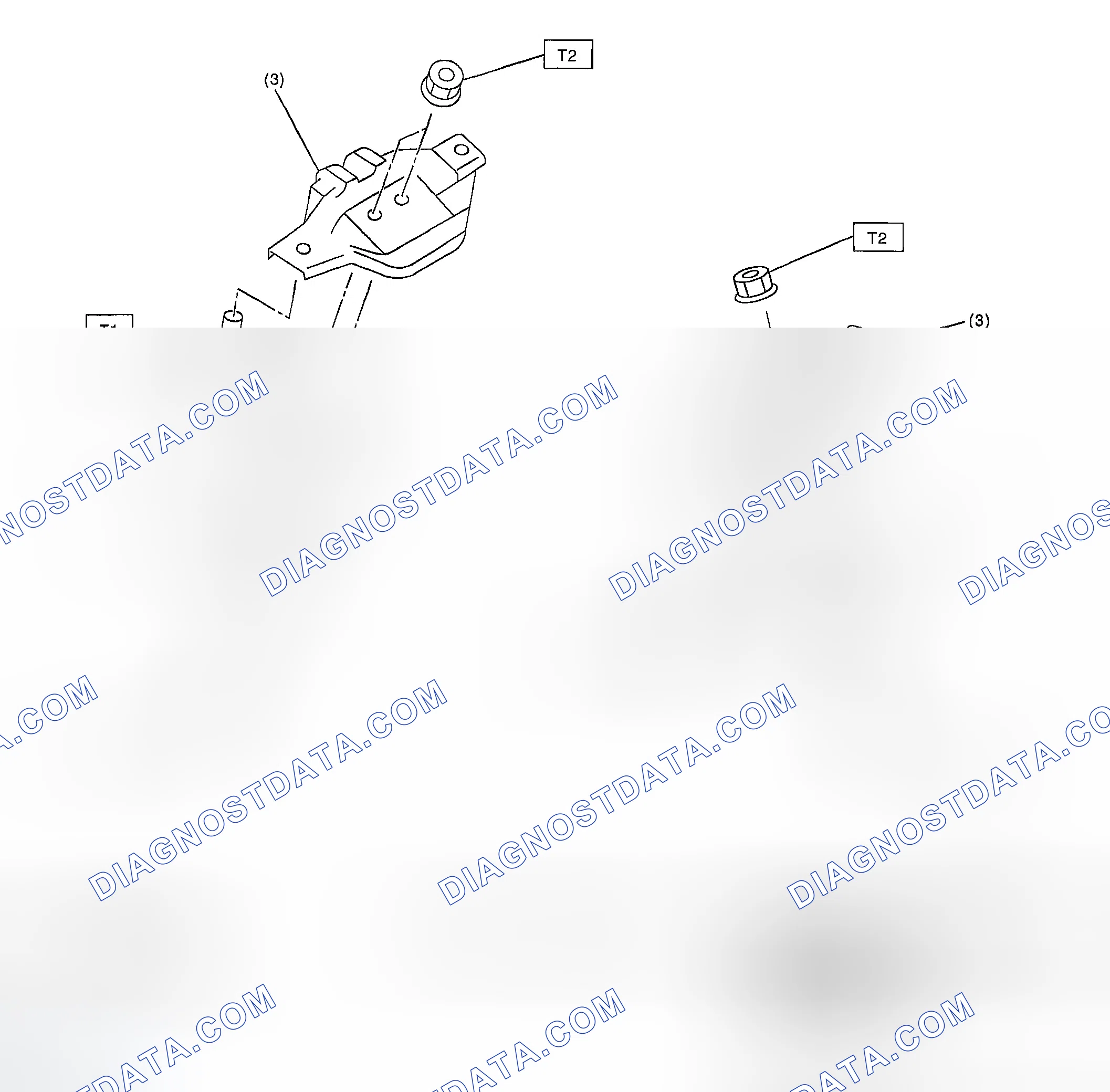 Scheme 334: ENGINE MOUNTING