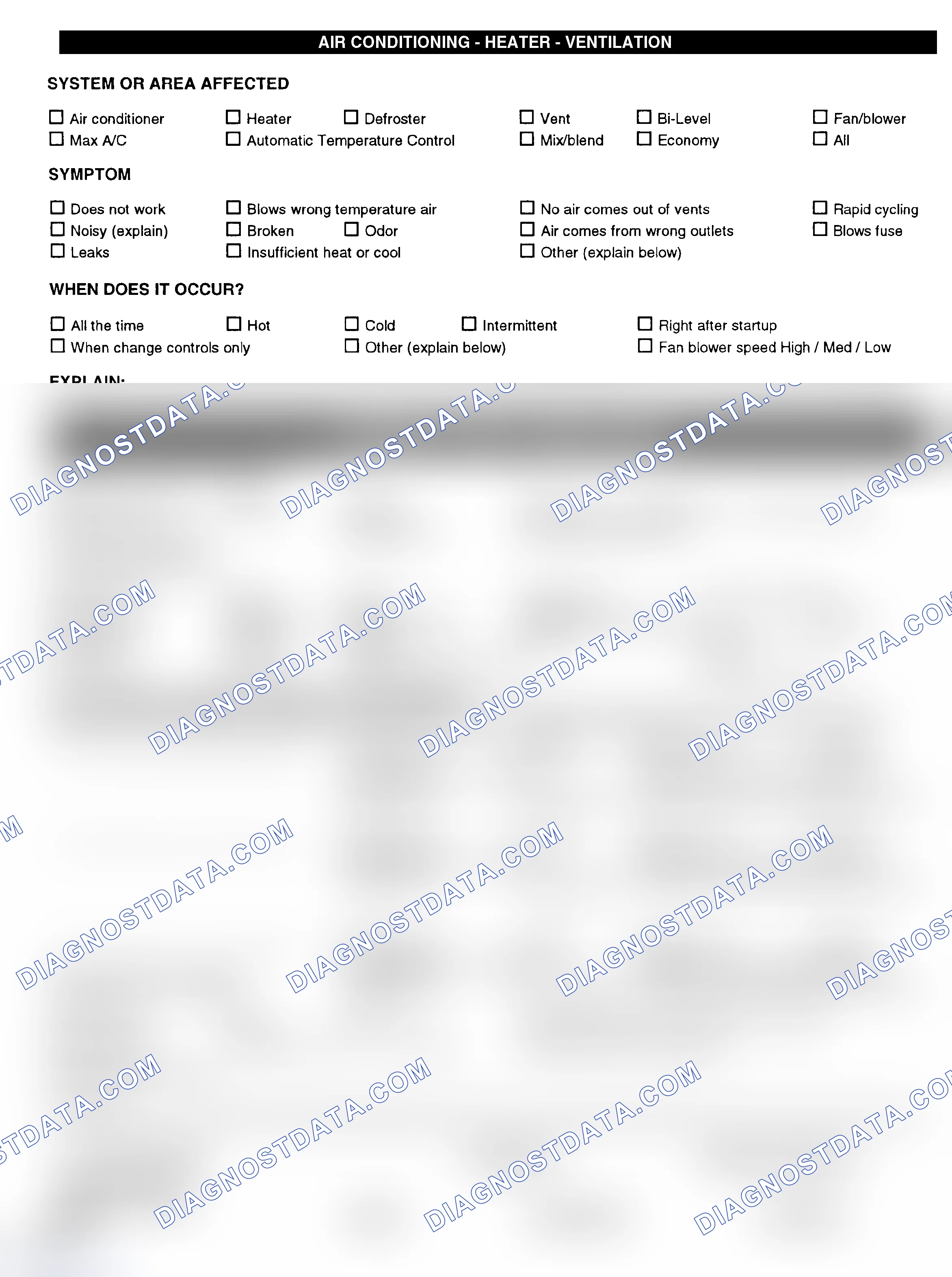 Scheme 4: Symptom Check List - Page 3