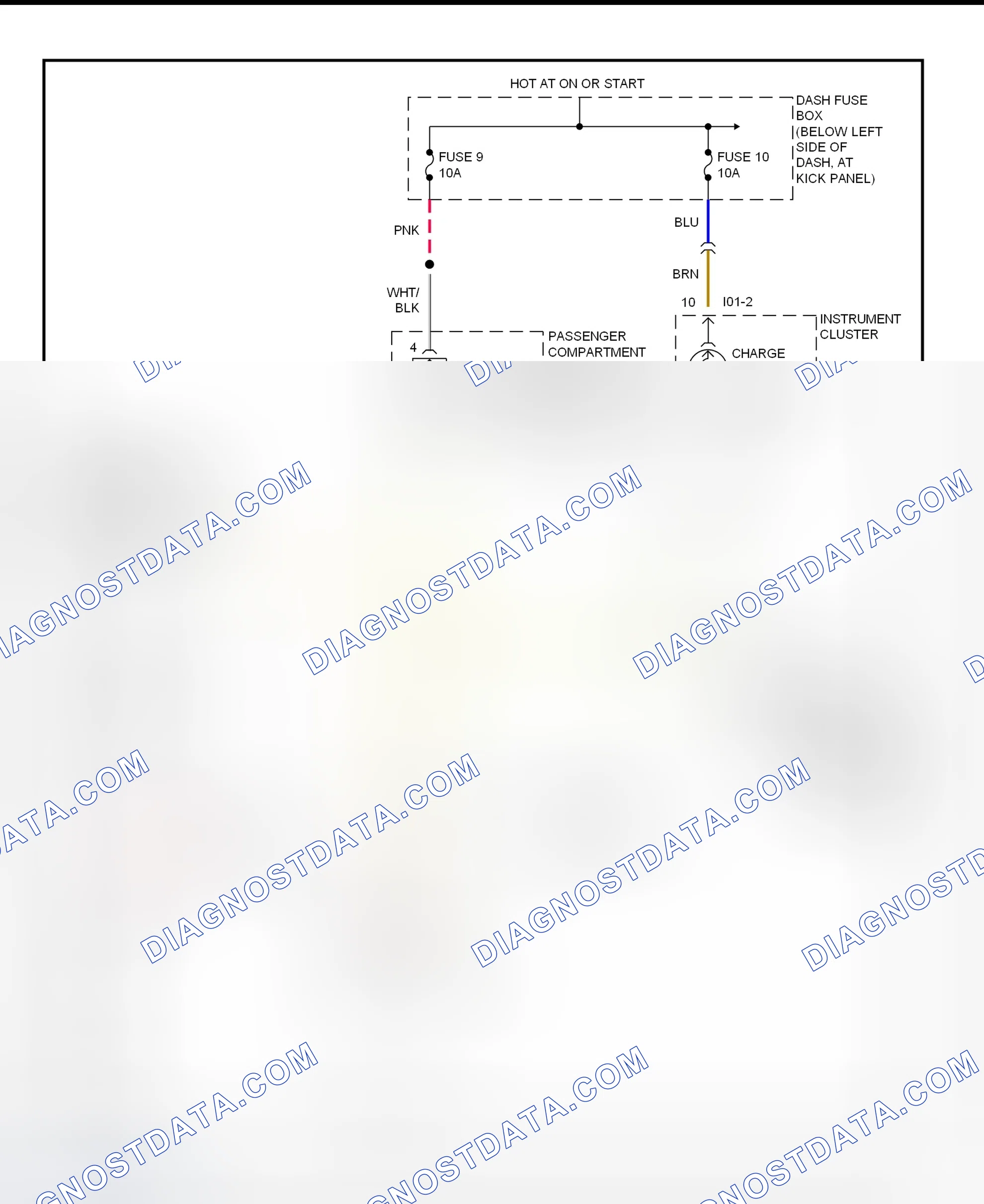 Scheme 5: Charging System Wiring Diagram (Tiburon)