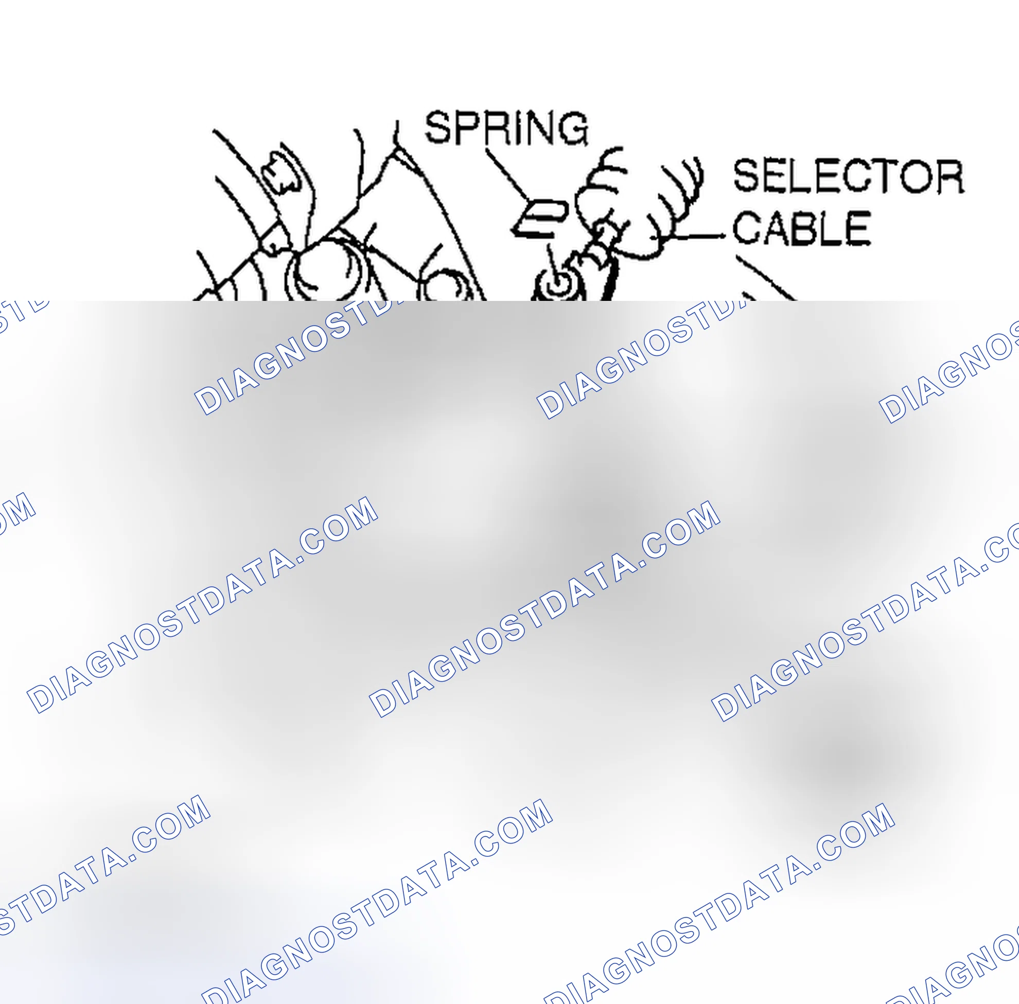 Scheme 168: TRANSAXLE RANGE (TR) SWITCH REMOVAL/INSTALLATION
