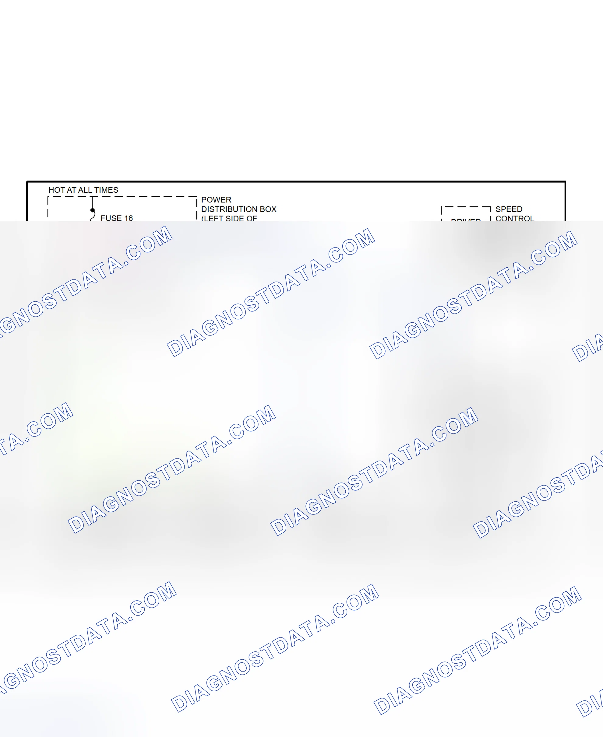 Scheme 1: Horn System Wiring Diagram (Continental)