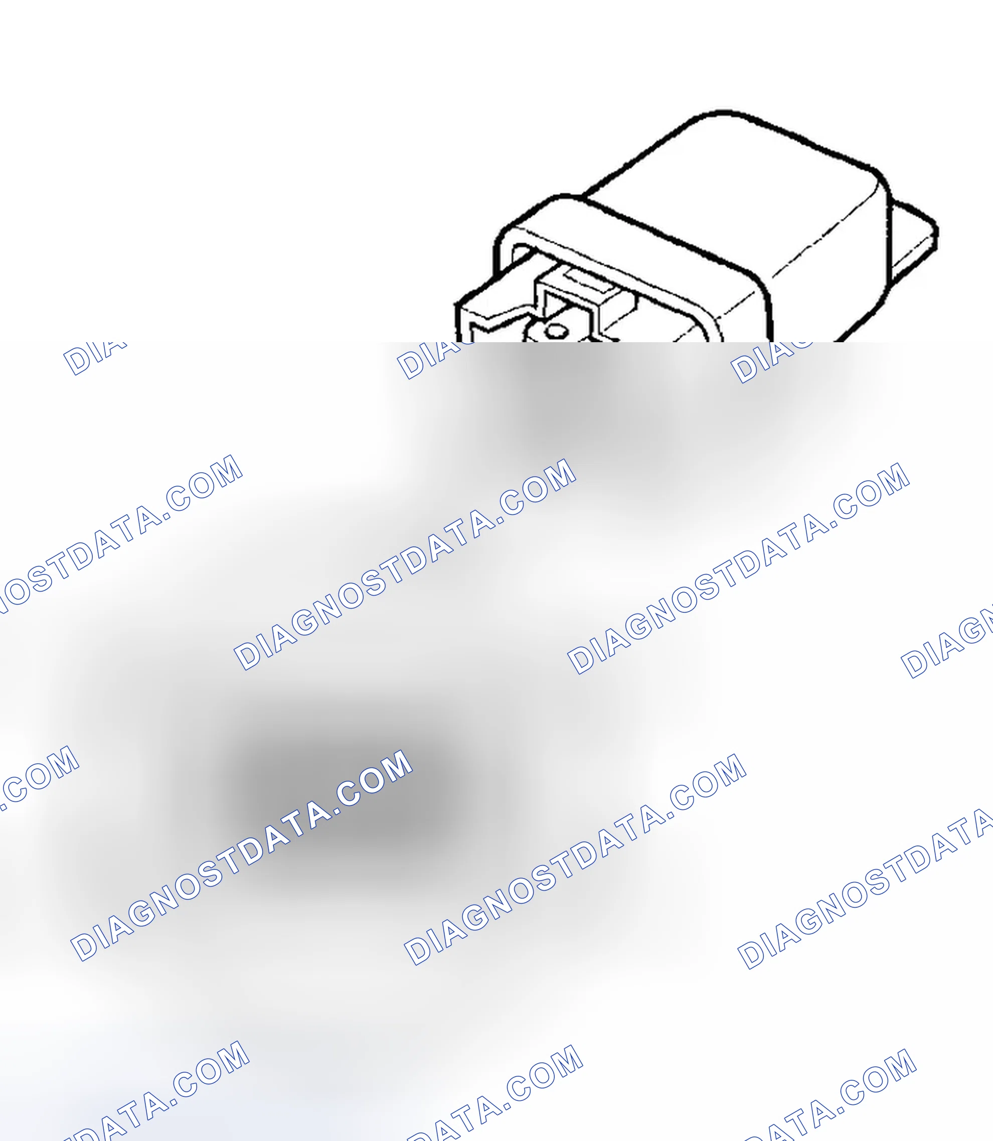 Scheme 9: Check Continuity Between Terminals (Rear Blower Motor Relay)
