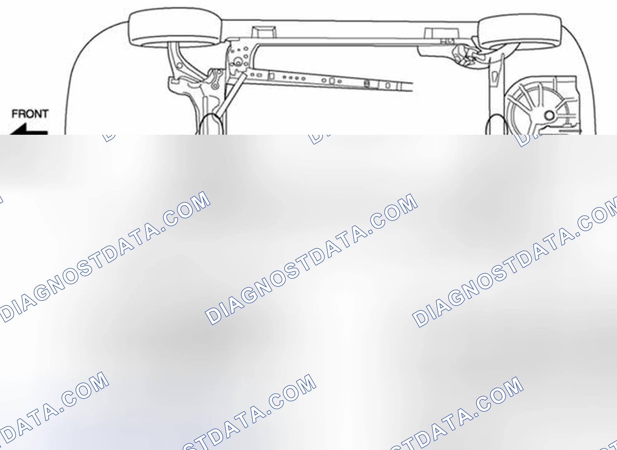 Scheme 52: Identifying Front/Rear Jacking Points And Block Wheels