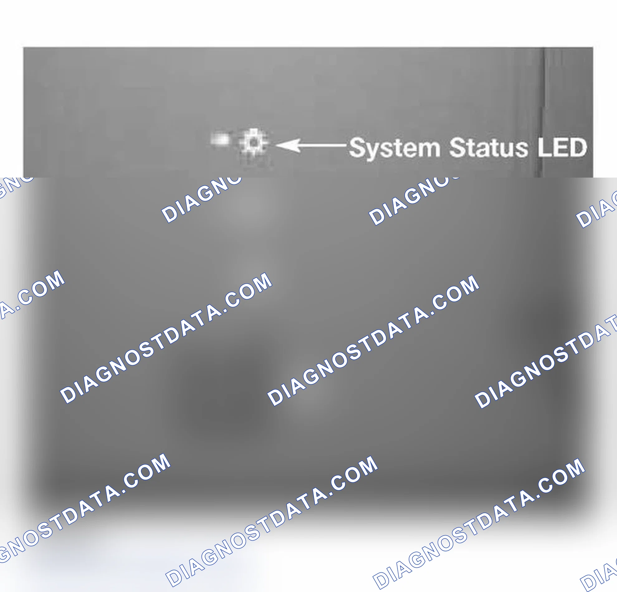 Scheme 572: Identifying System Status LED